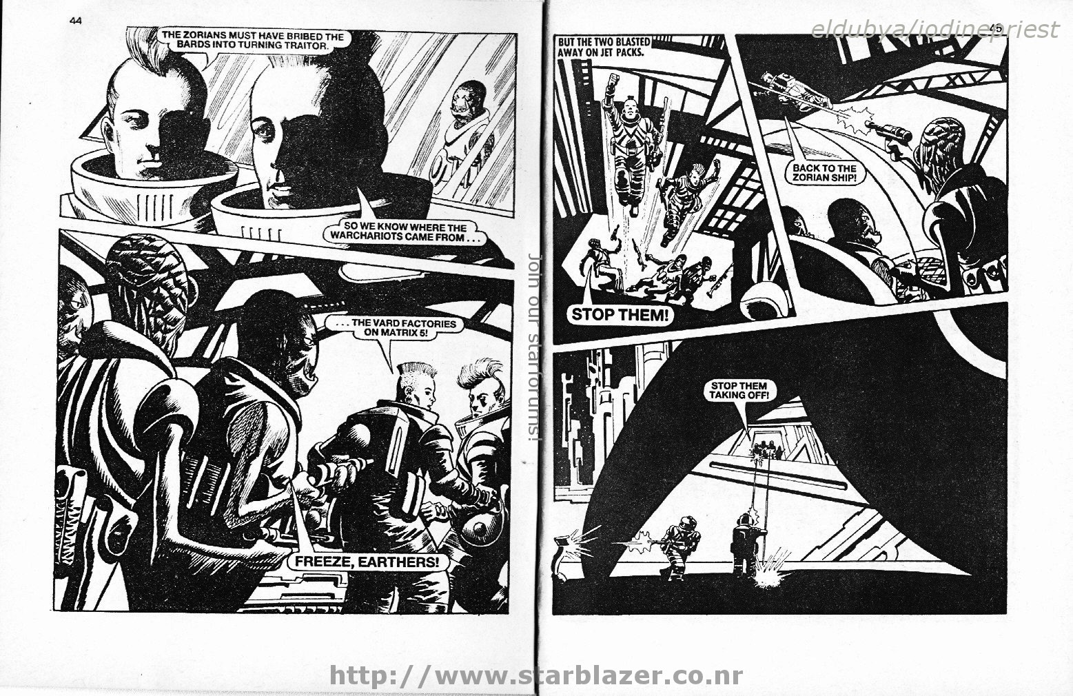 Read online Starblazer comic -  Issue #189 - 24