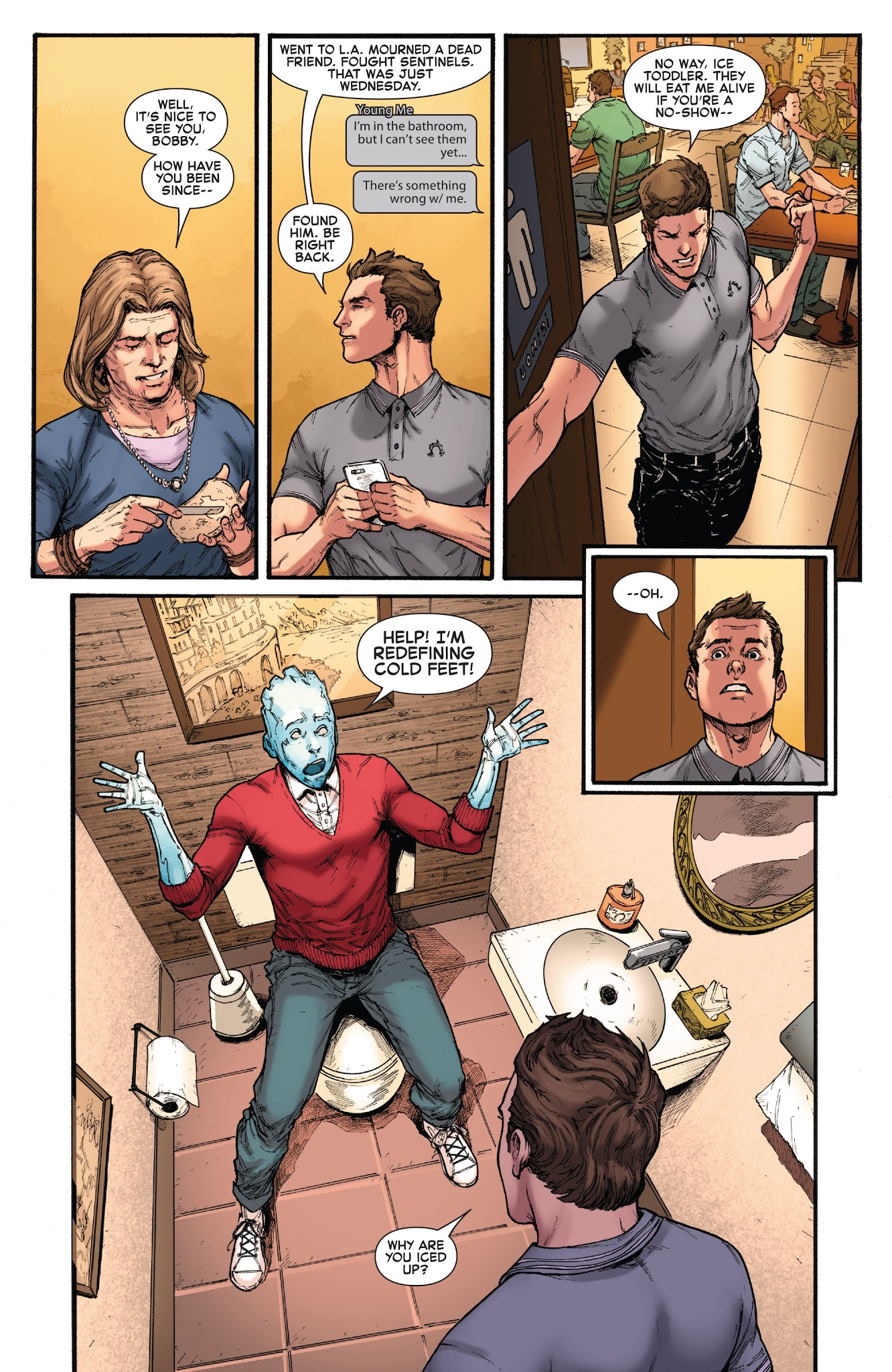 Read online Iceman (2017) comic -  Issue #8 - 11