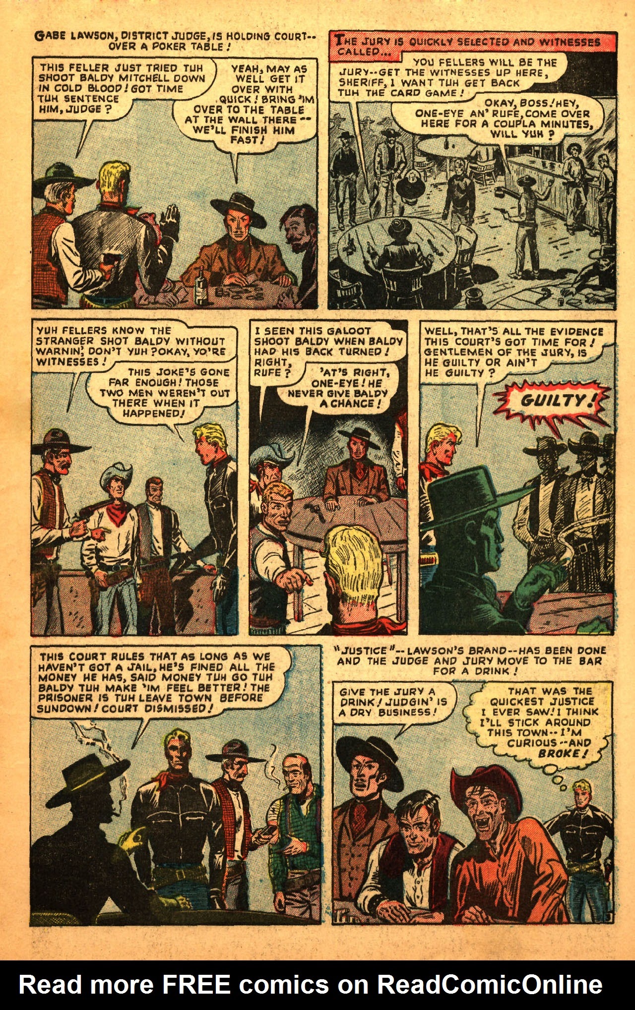 Read online Western Winners comic -  Issue #5 - 5