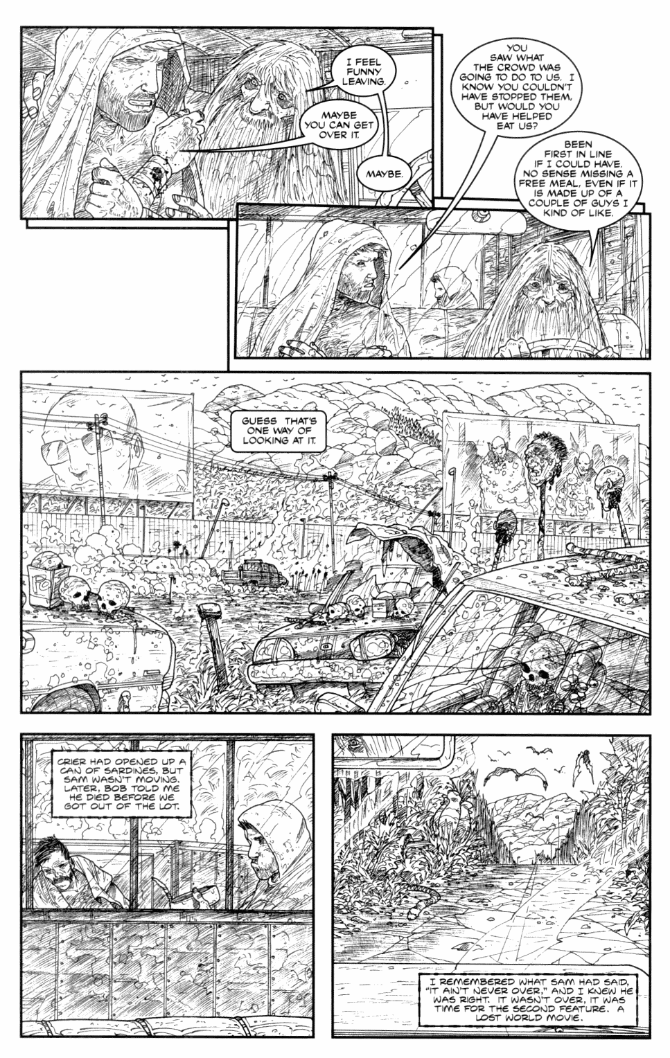 Read online Joe R. Lansdale's The Drive-In comic -  Issue #4 - 25