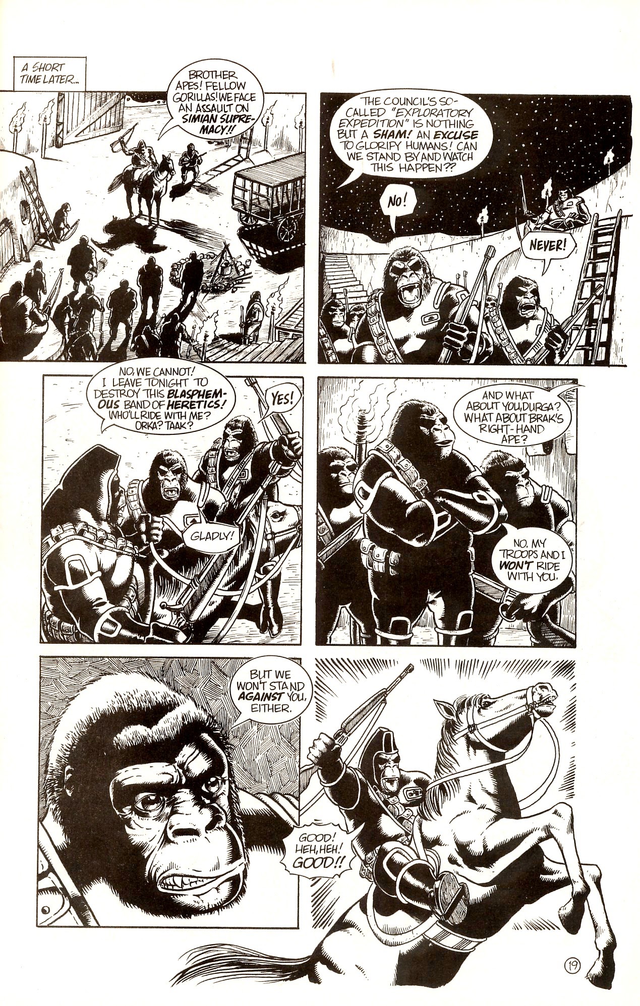 Read online Planet of the Apes: The Forbidden Zone comic -  Issue #2 - 25