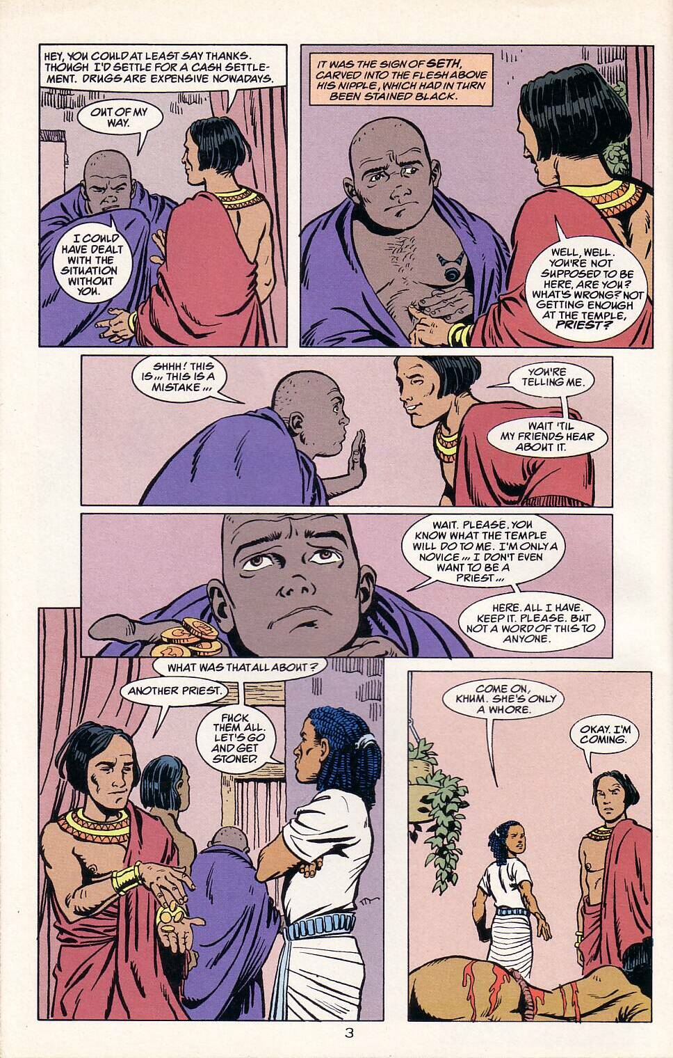 Read online Egypt comic -  Issue #4 - 5