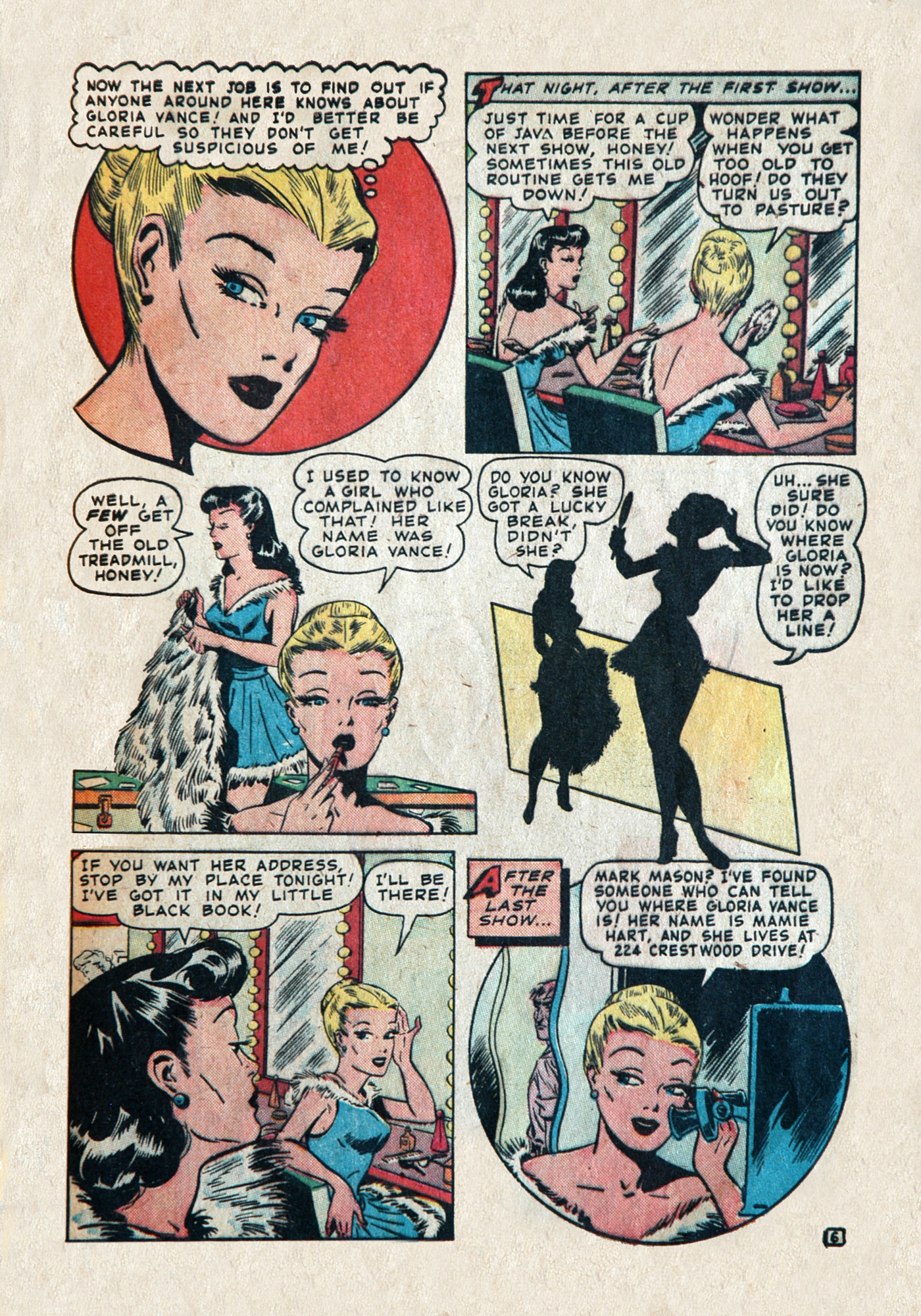 Read online Blonde Phantom Comics comic -  Issue #14 - 29
