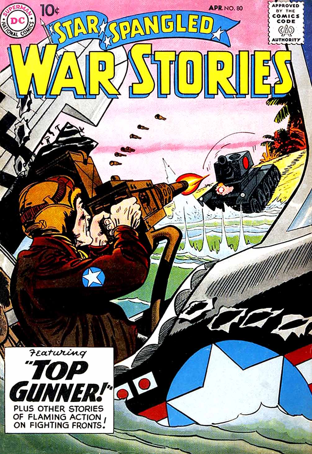 Read online Star Spangled War Stories (1952) comic -  Issue #80 - 1