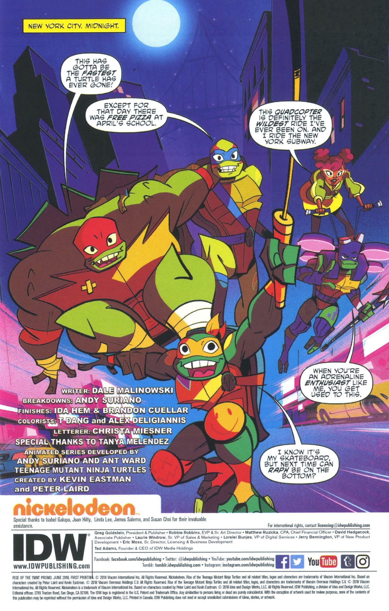 Read online Halloween Comic Fest 2018 comic -  Issue # Rise of the Teenage Mutant Ninja Turtles - 3