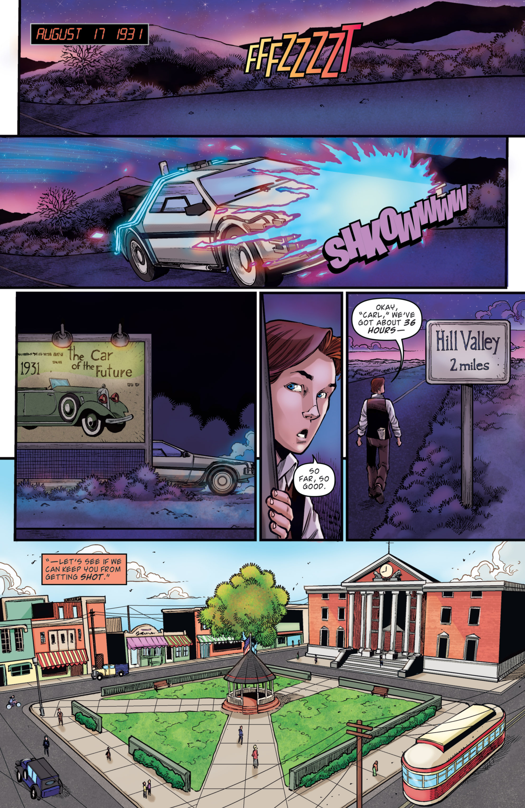 Read online Back to the Future: Citizen Brown comic -  Issue #1 - 10