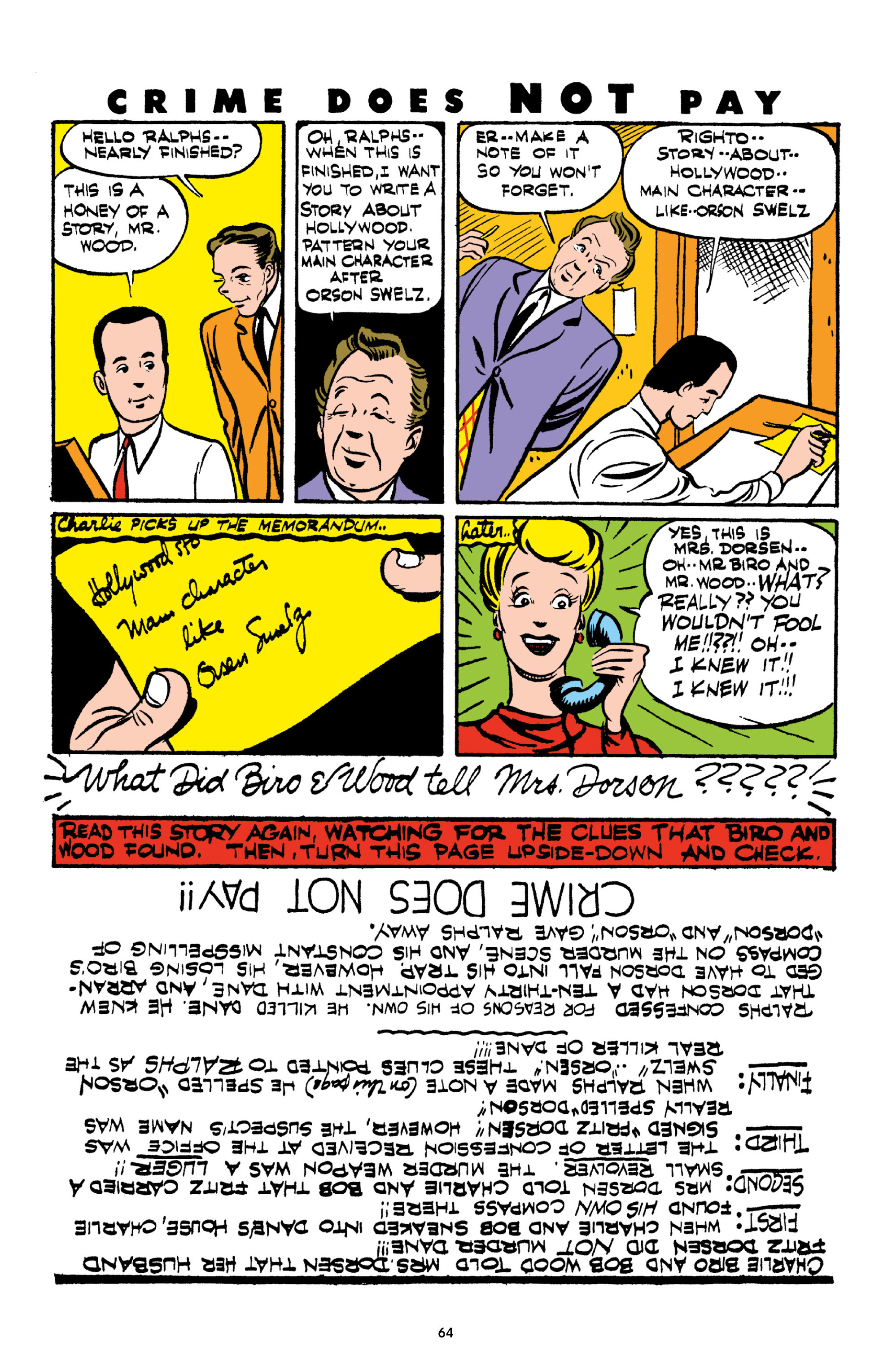 Read online Crime Does Not Pay Archives comic -  Issue # TPB 3 (Part 1) - 64