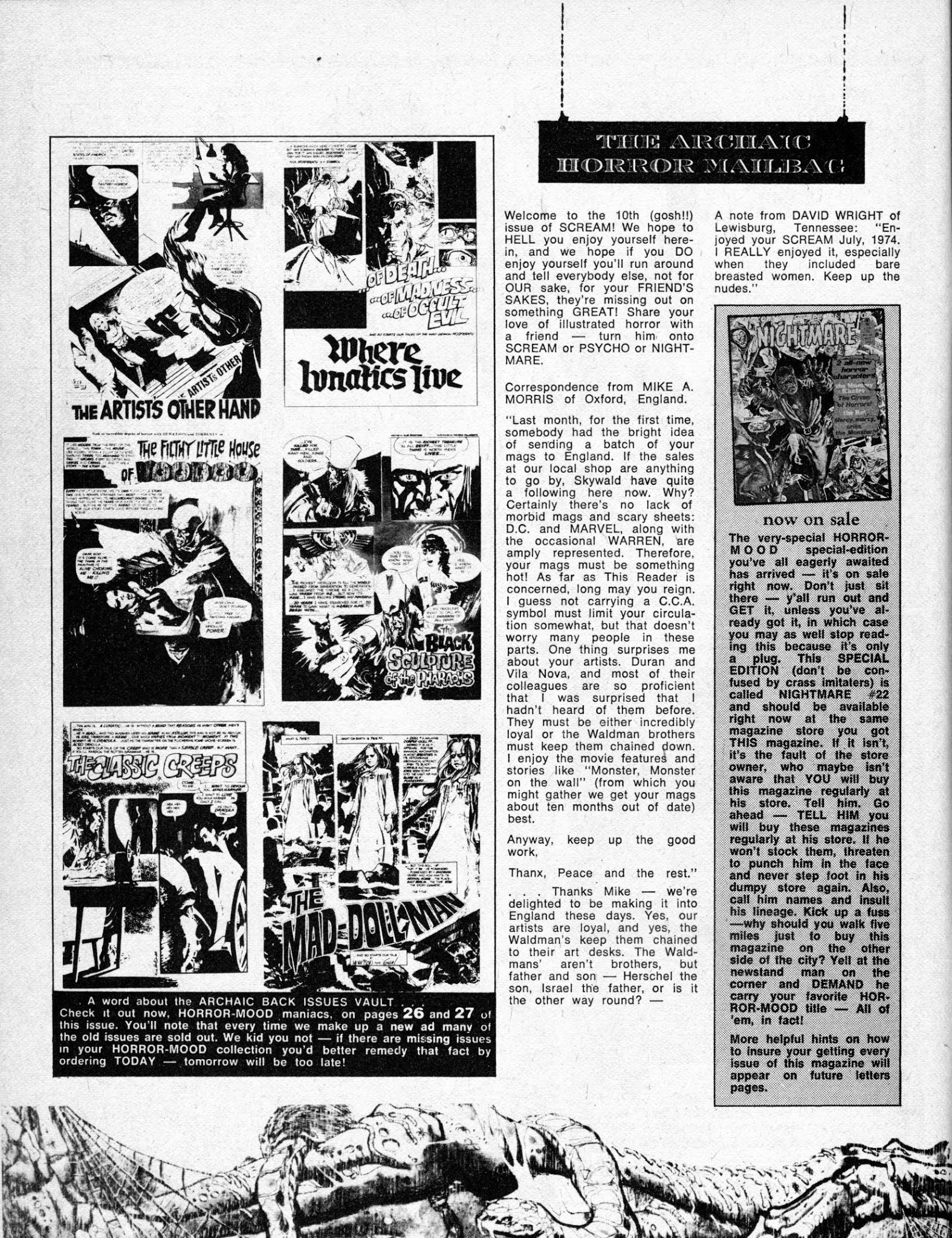 Read online Scream (1973) comic -  Issue #10 - 14