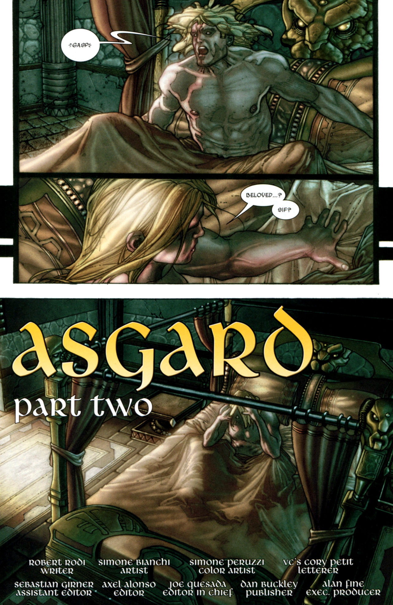 Read online Thor: For Asgard comic -  Issue #2 - 7