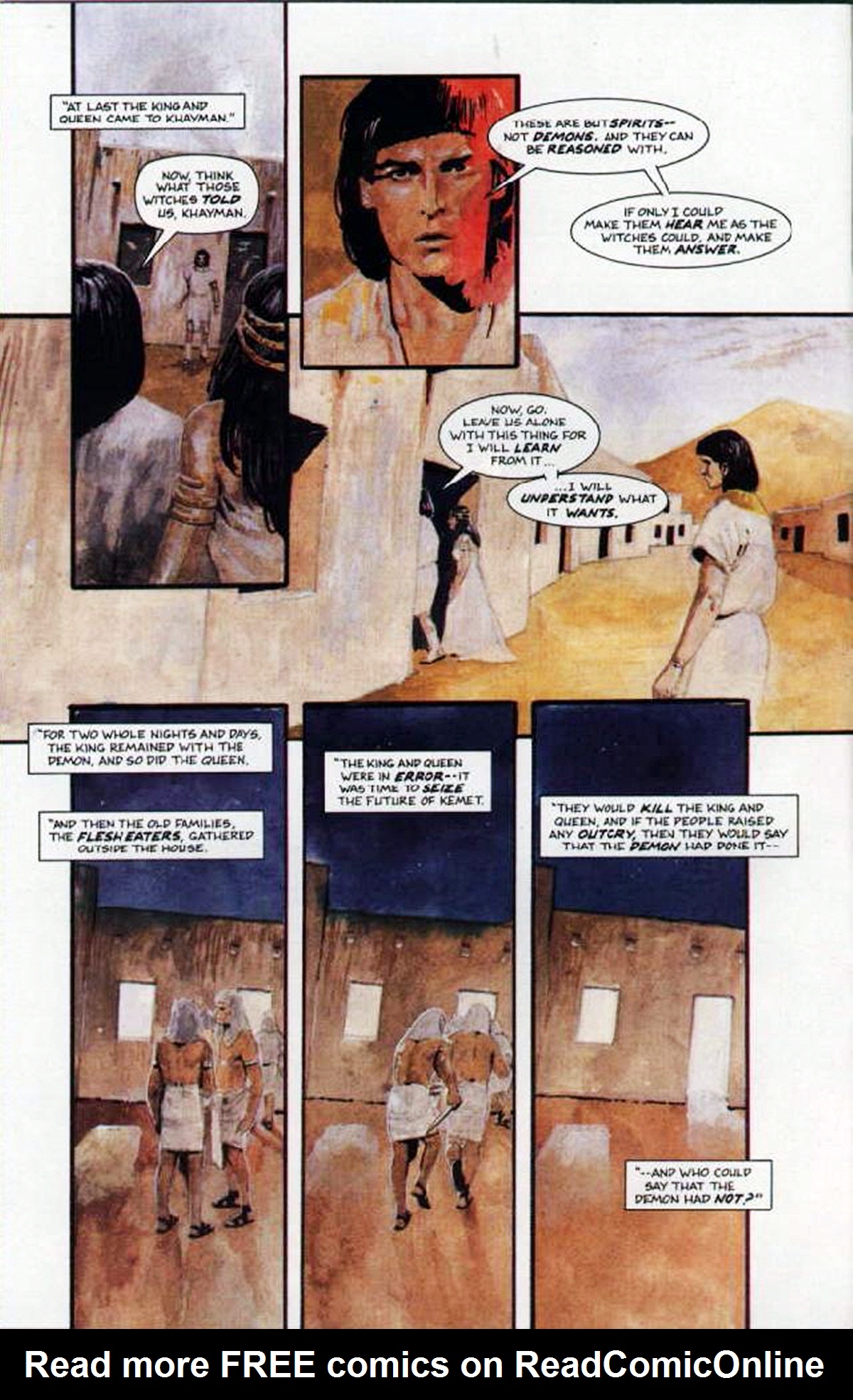 Read online Anne Rice's Queen of the Damned comic -  Issue #10 - 18