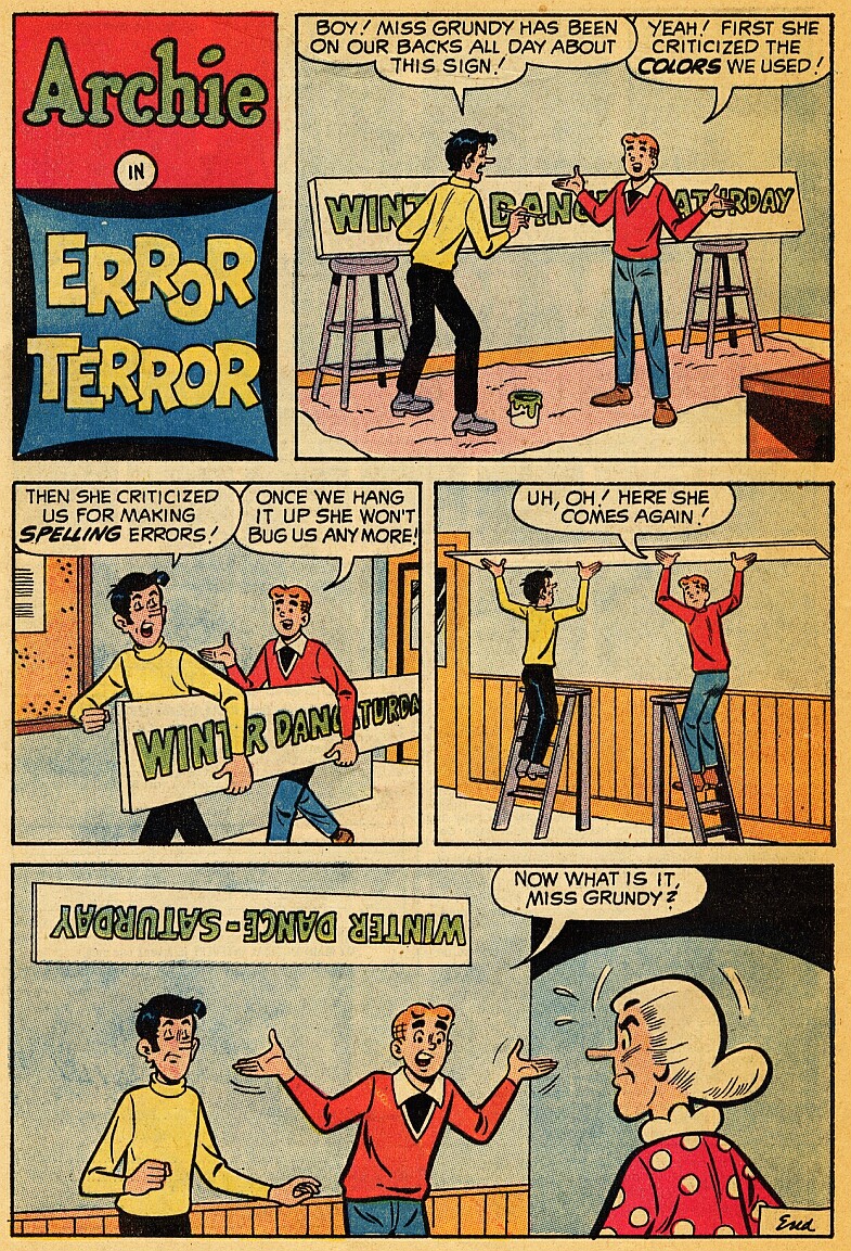 Read online Archie's Joke Book Magazine comic -  Issue #157 - 30