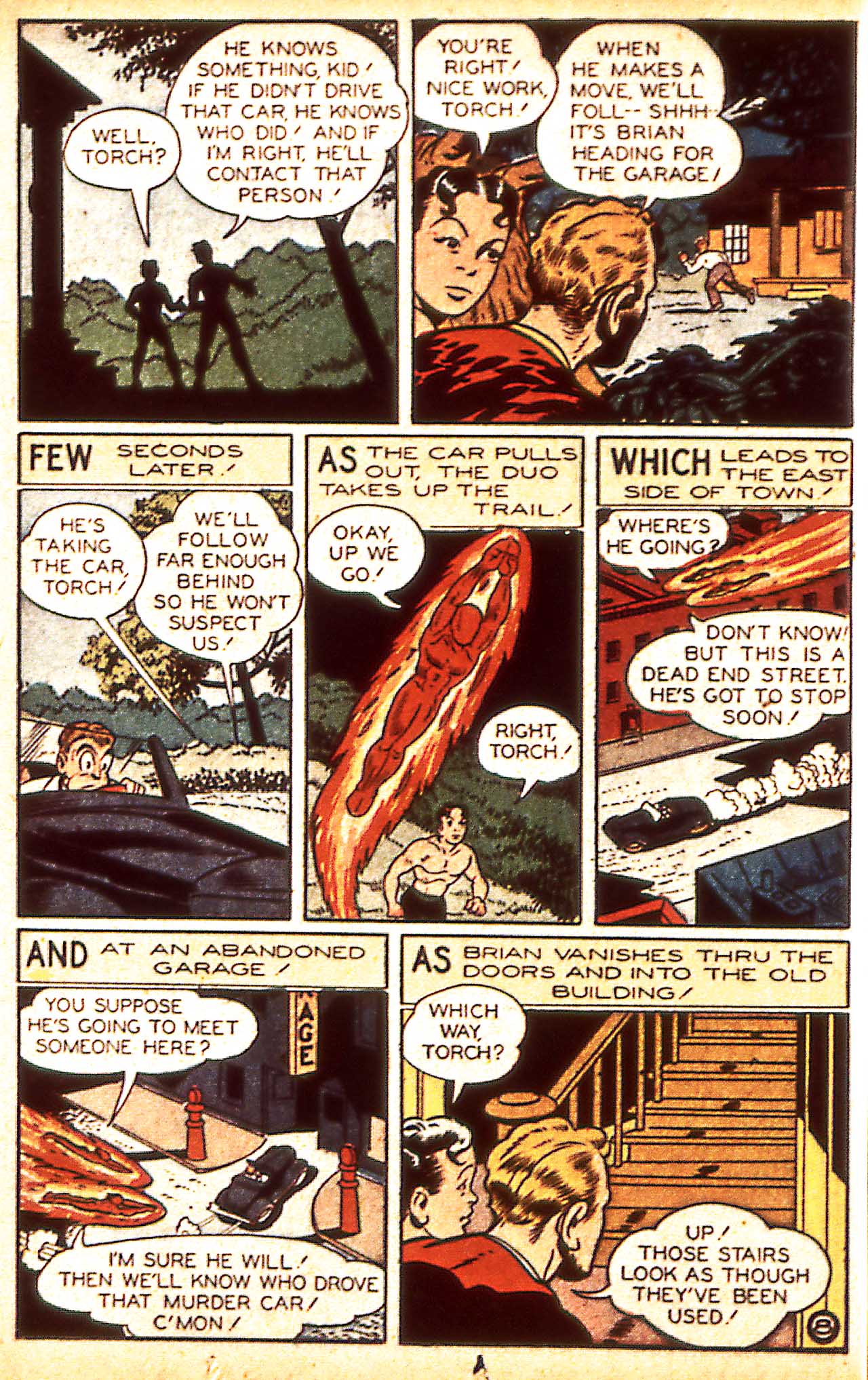 Read online The Human Torch (1940) comic -  Issue #17 - 23