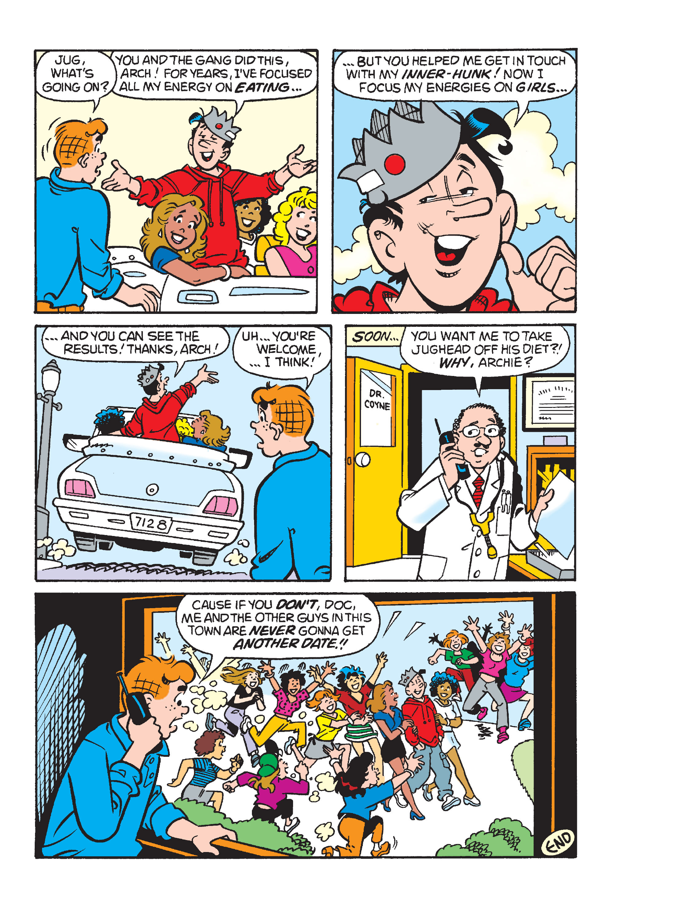 Read online Archie's Funhouse Double Digest comic -  Issue #19 - 125