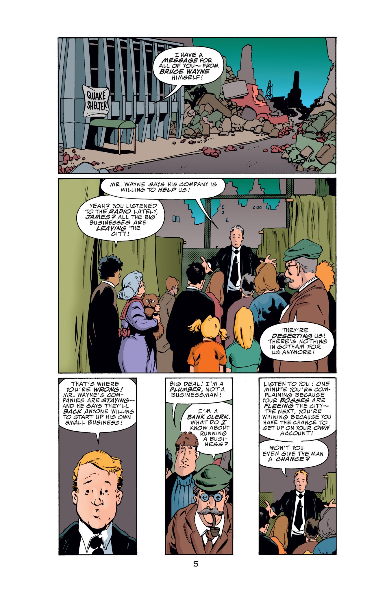 Read online Batman: Road To No Man's Land comic -  Issue # TPB 1 - 267