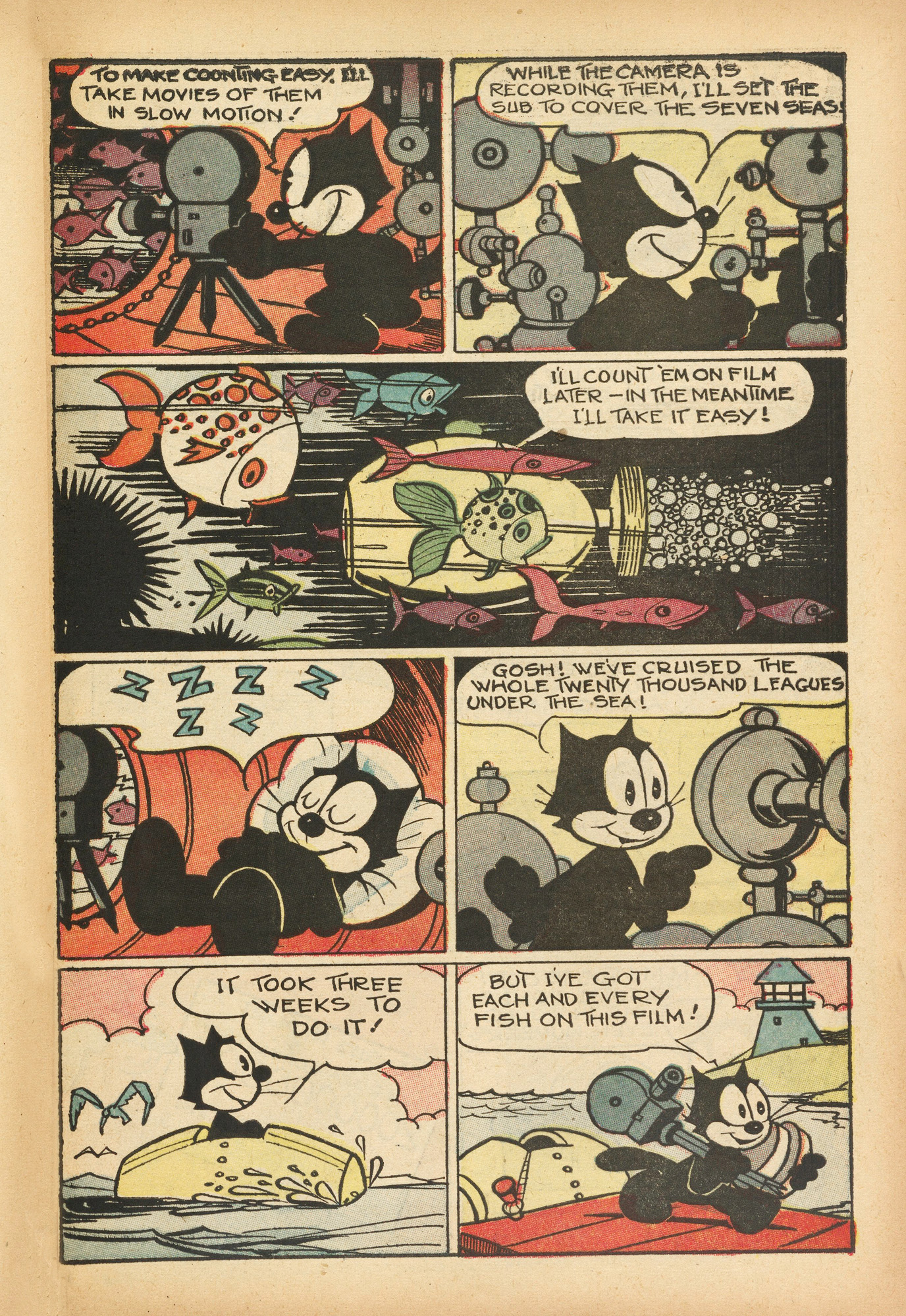 Read online Felix the Cat (1951) comic -  Issue #53 - 9