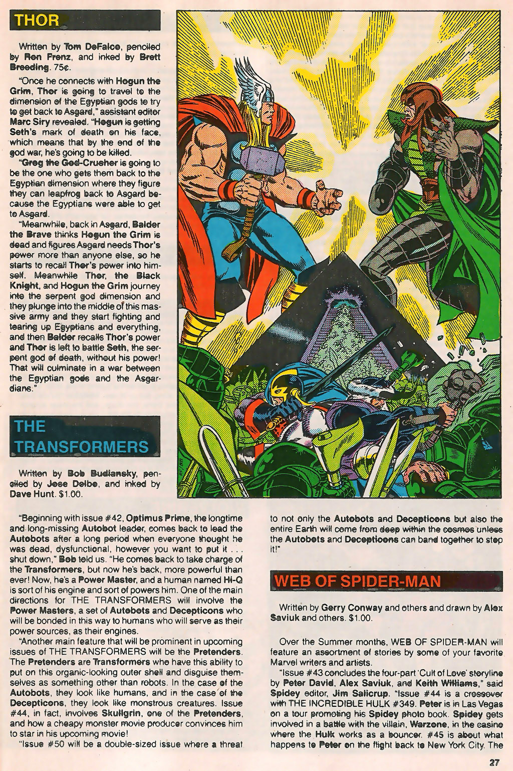 Read online Marvel Age Annual comic -  Issue #4 - 29