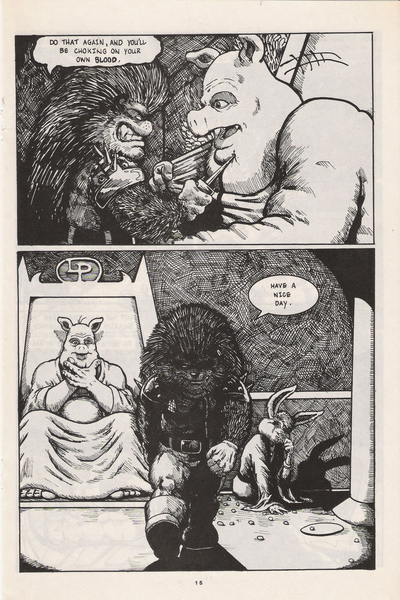 Read online Space Beaver comic -  Issue #5 - 17