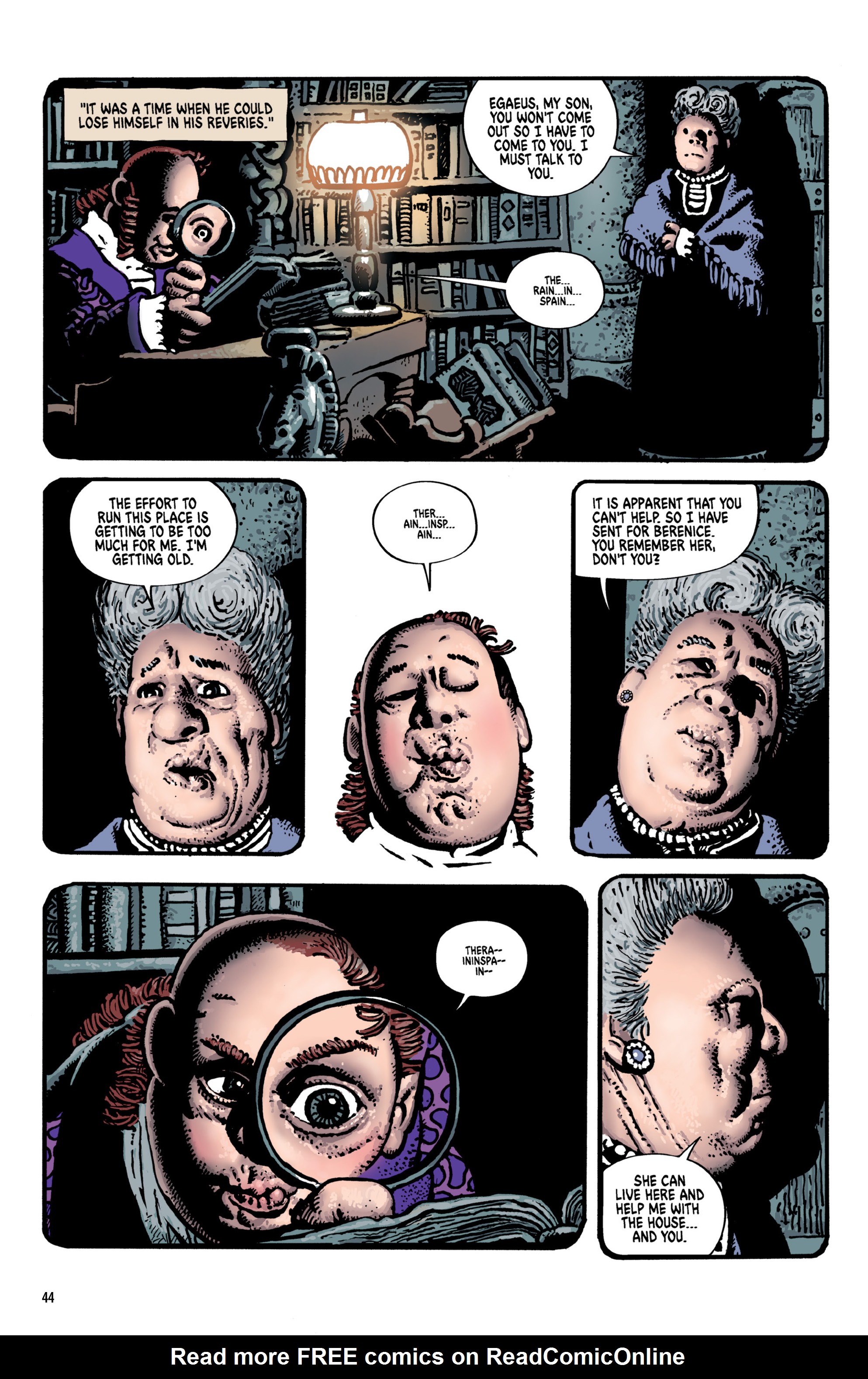 Read online Edgar Allen Poe's Spirits of the Dead comic -  Issue # TPB (Part 1) - 45