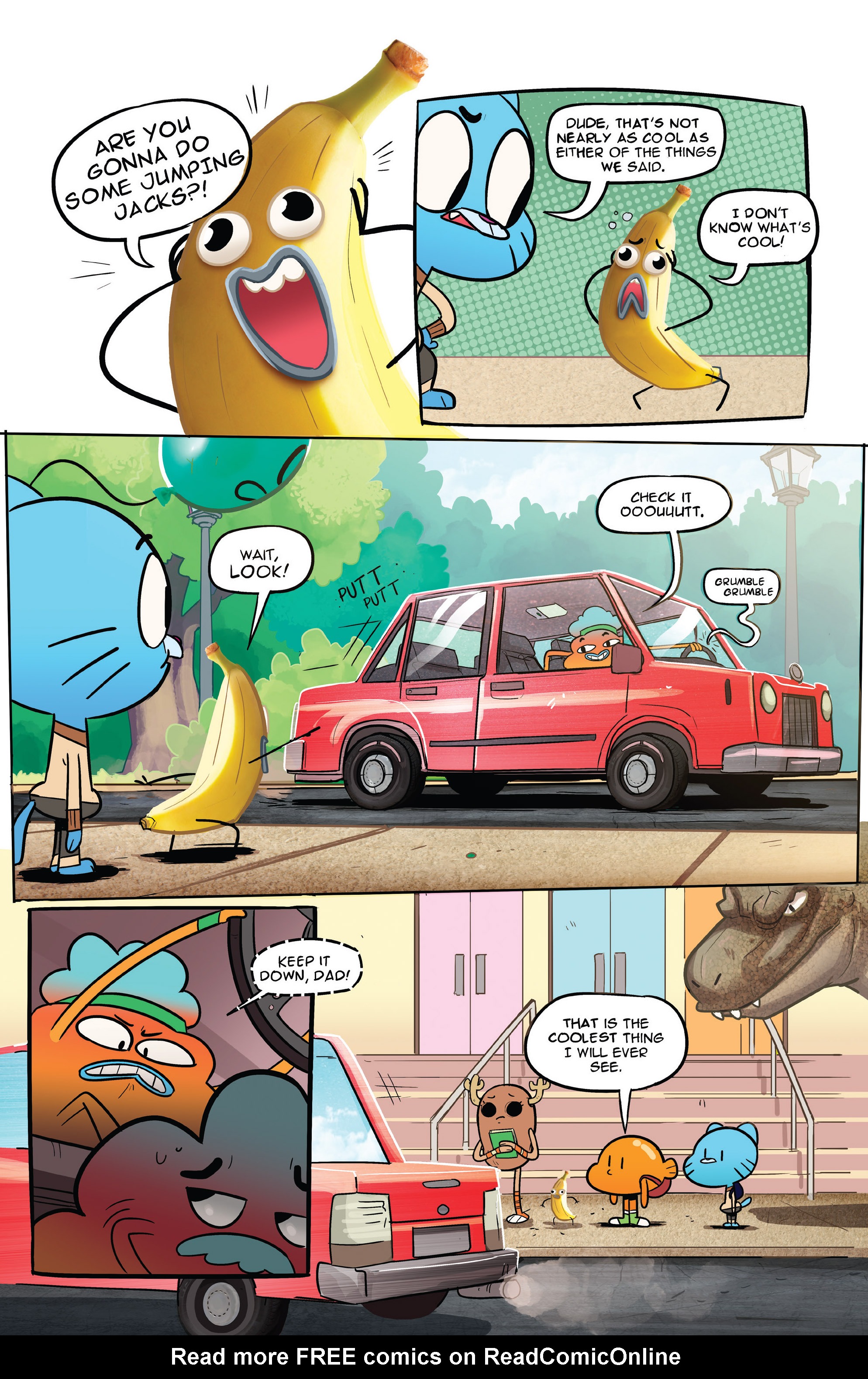 Read online The Amazing World of Gumball comic -  Issue #1 - 5