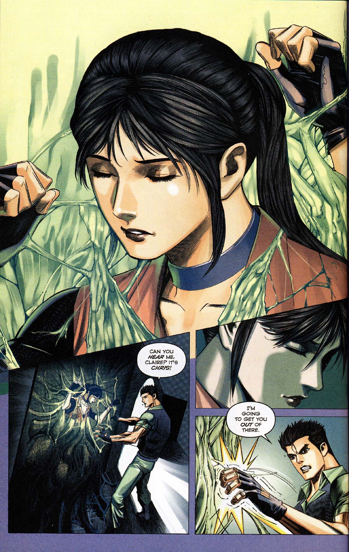 Read online Resident Evil Code: Veronica comic -  Issue #4 - 94