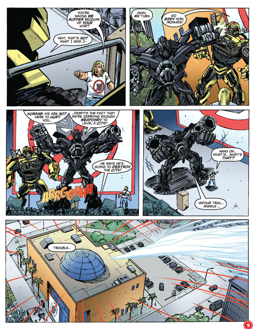 Read online Transformers: Dark of the Moon comic -  Issue #4 - 6