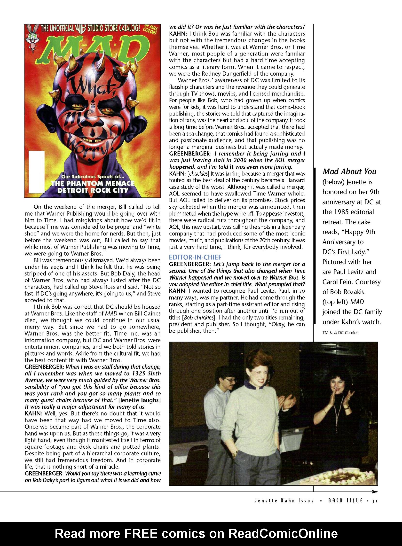 Read online Back Issue comic -  Issue #57 - 30