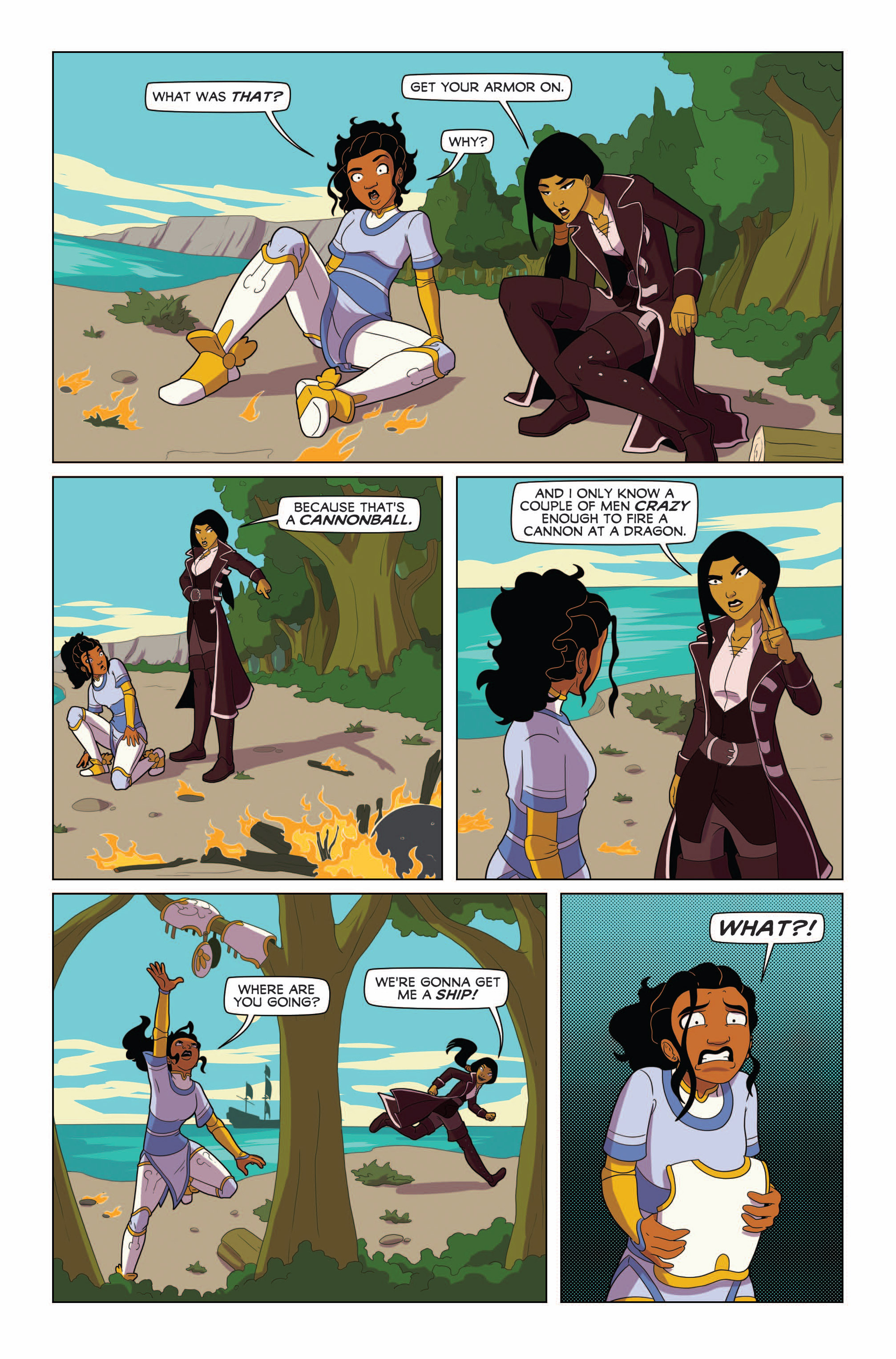 Read online Princeless: The Pirate Princess comic -  Issue # Full - 69