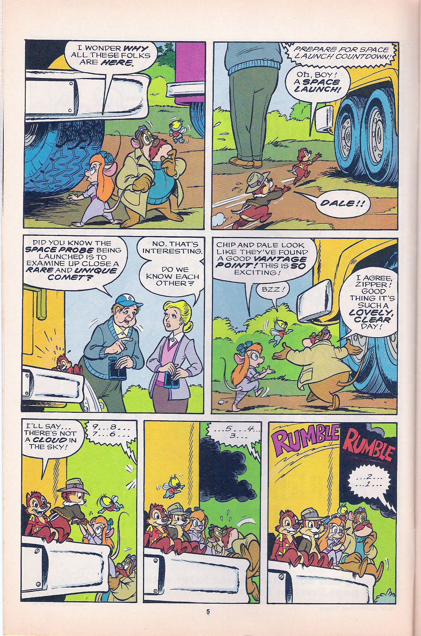 Read online Disney's Chip 'N Dale Rescue Rangers comic -  Issue #8 - 8