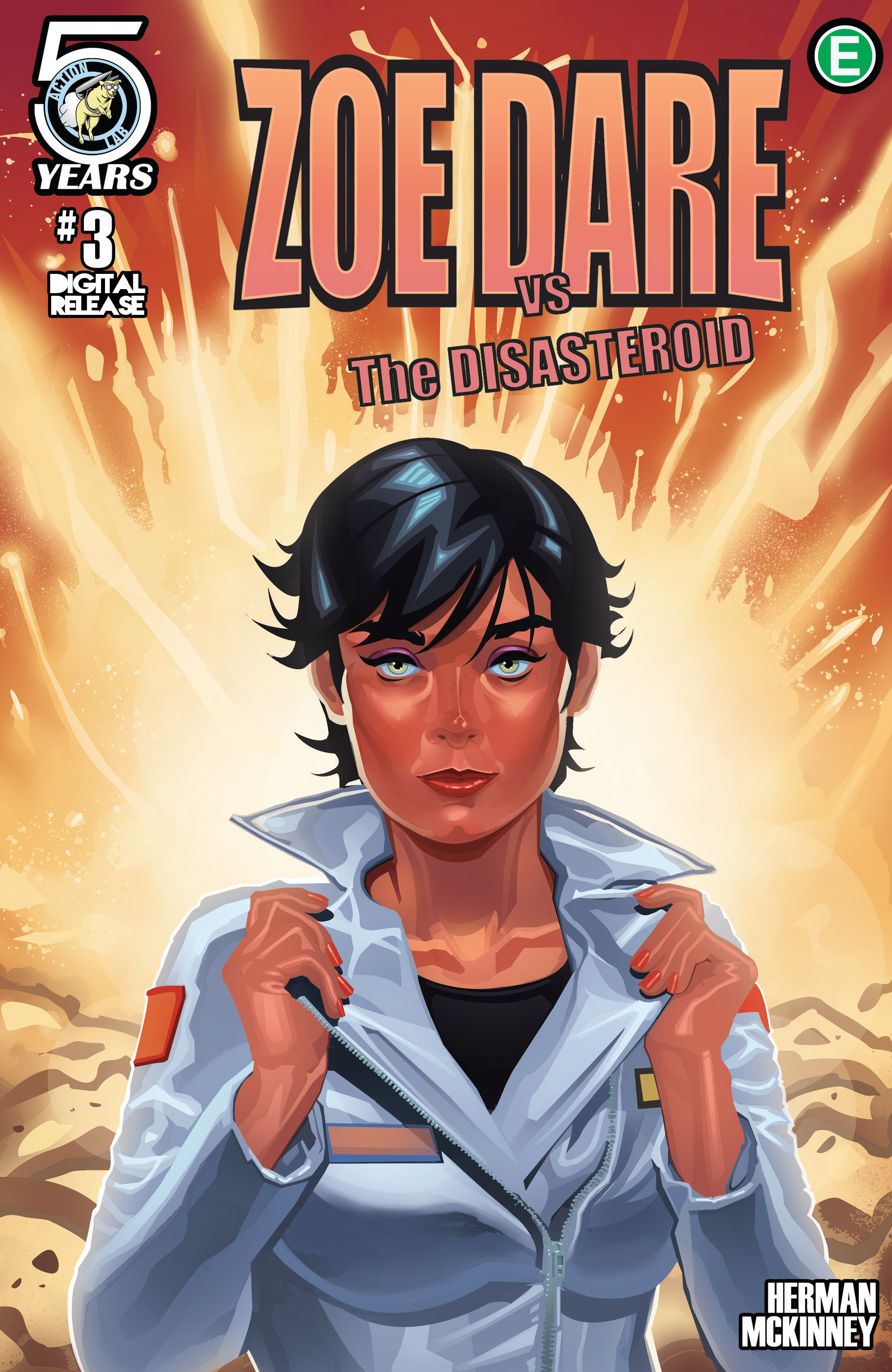 Read online Zoe Dare Versus The Disasteroid comic -  Issue #3 - 1