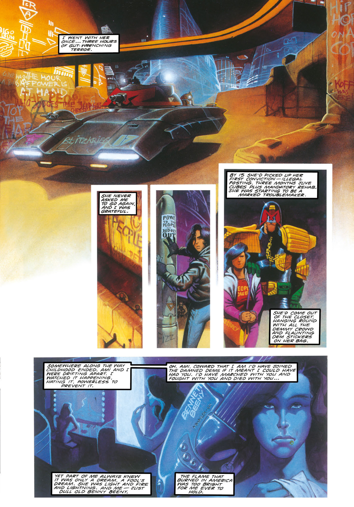 Read online Essential Judge Dredd: America comic -  Issue # TPB (Part 1) - 59