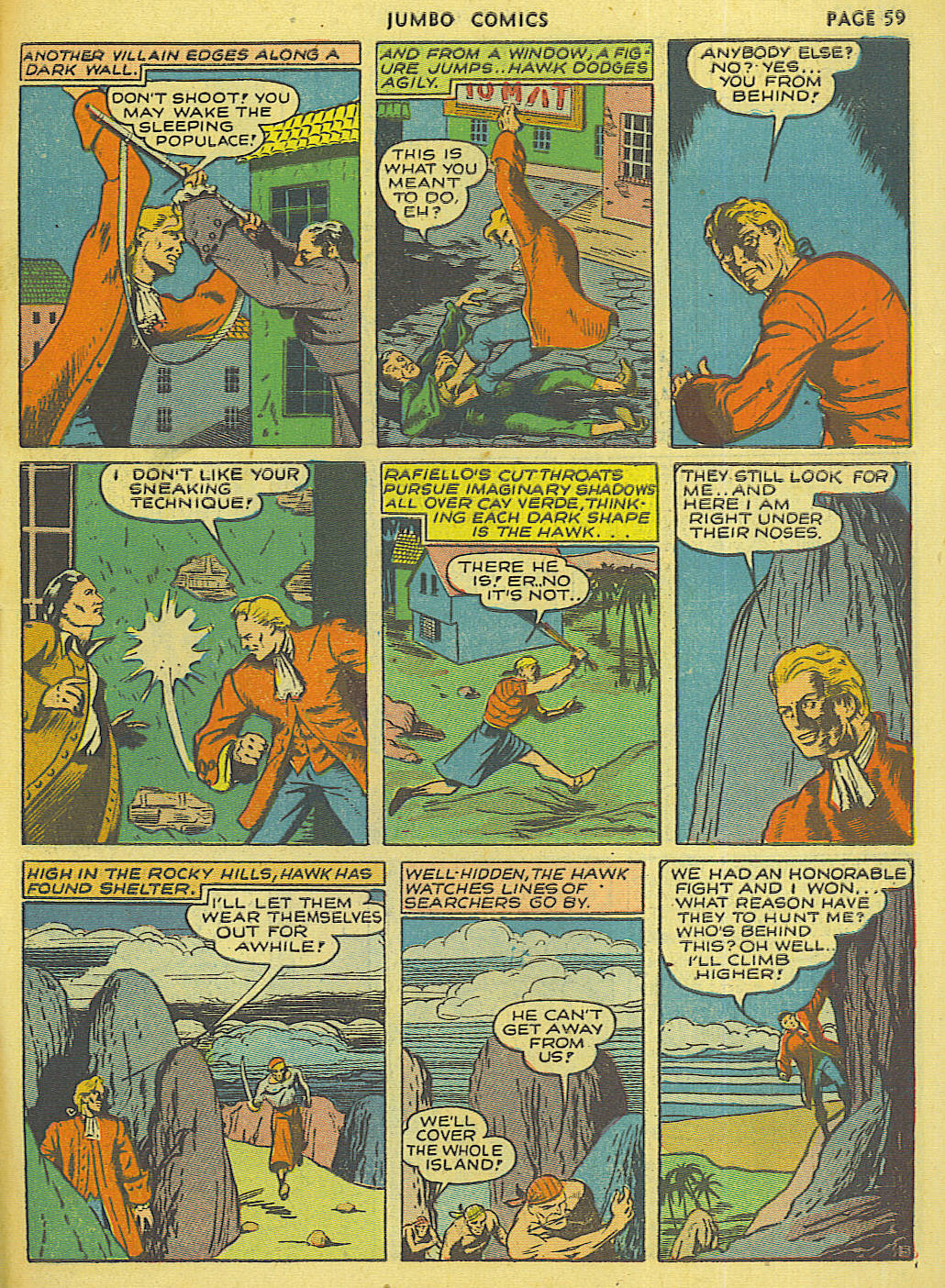 Read online Jumbo Comics comic -  Issue #28 - 61