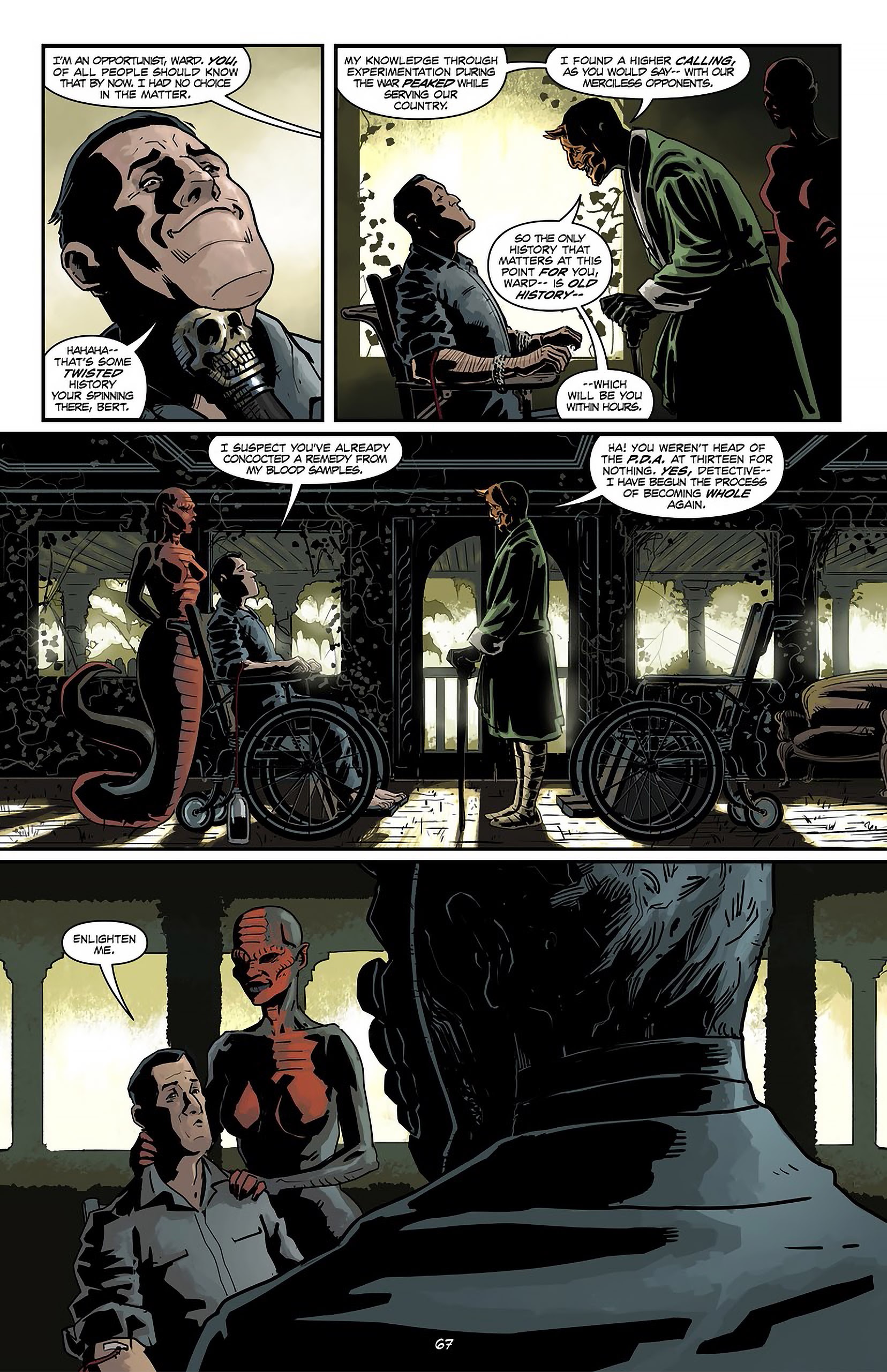 Read online Lovecraft P.I. - The Curious Case of ReAnimator comic -  Issue # TPB - 68