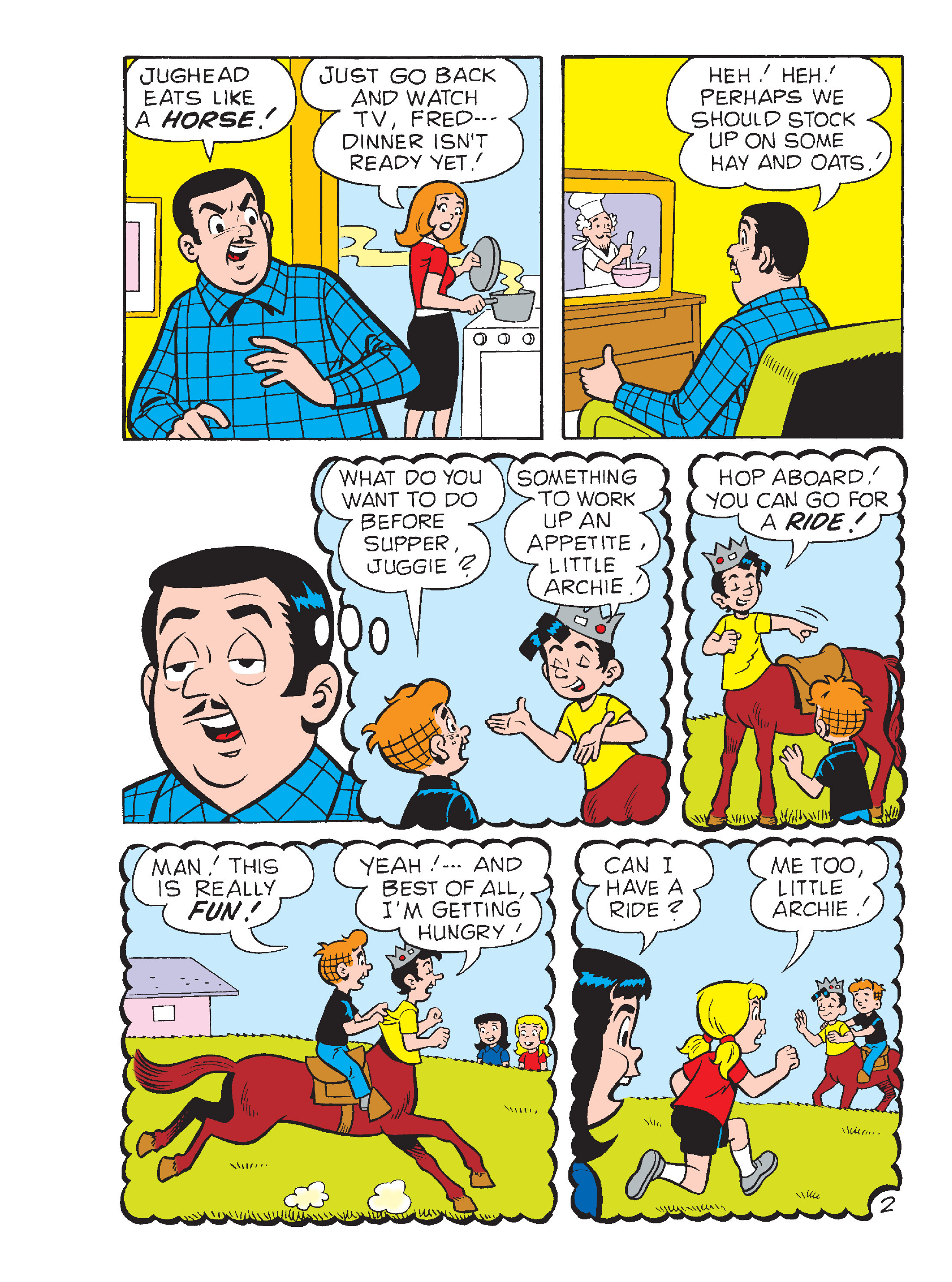 Read online Jughead and Archie Double Digest comic -  Issue #19 - 134