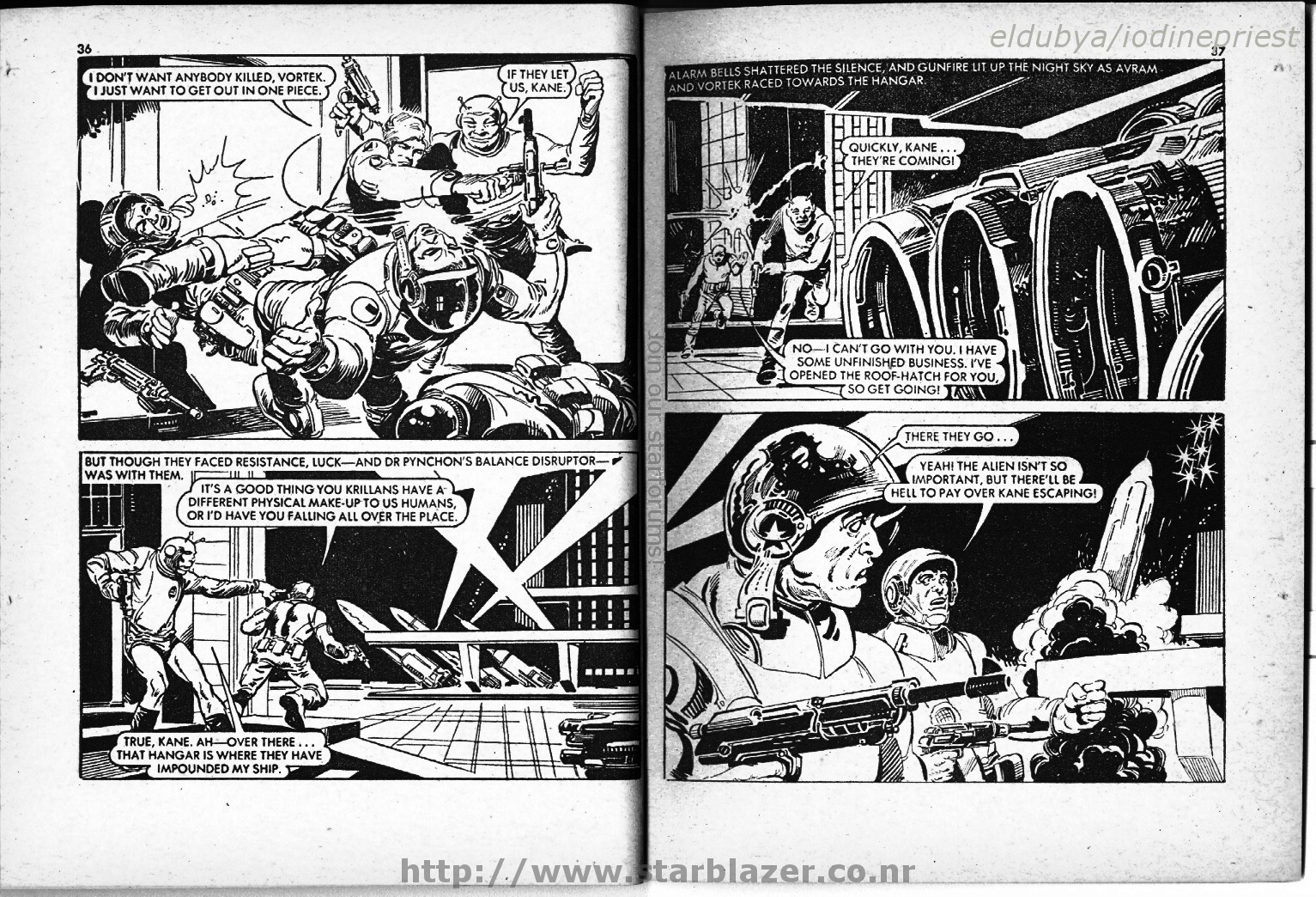 Read online Starblazer comic -  Issue #65 - 20