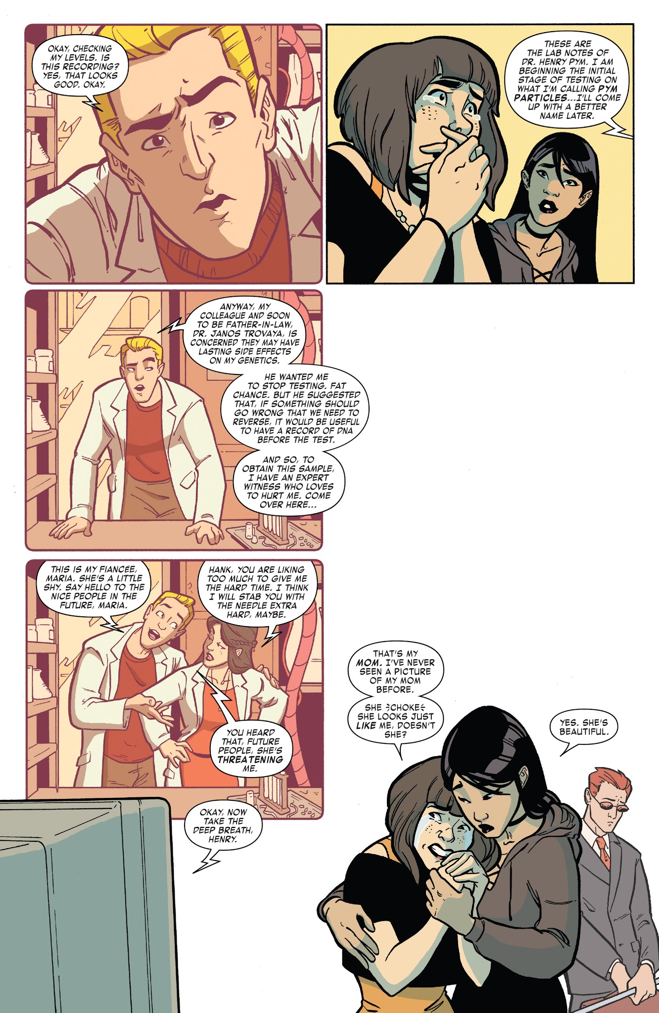 Read online The Unstoppable Wasp comic -  Issue #8 - 8