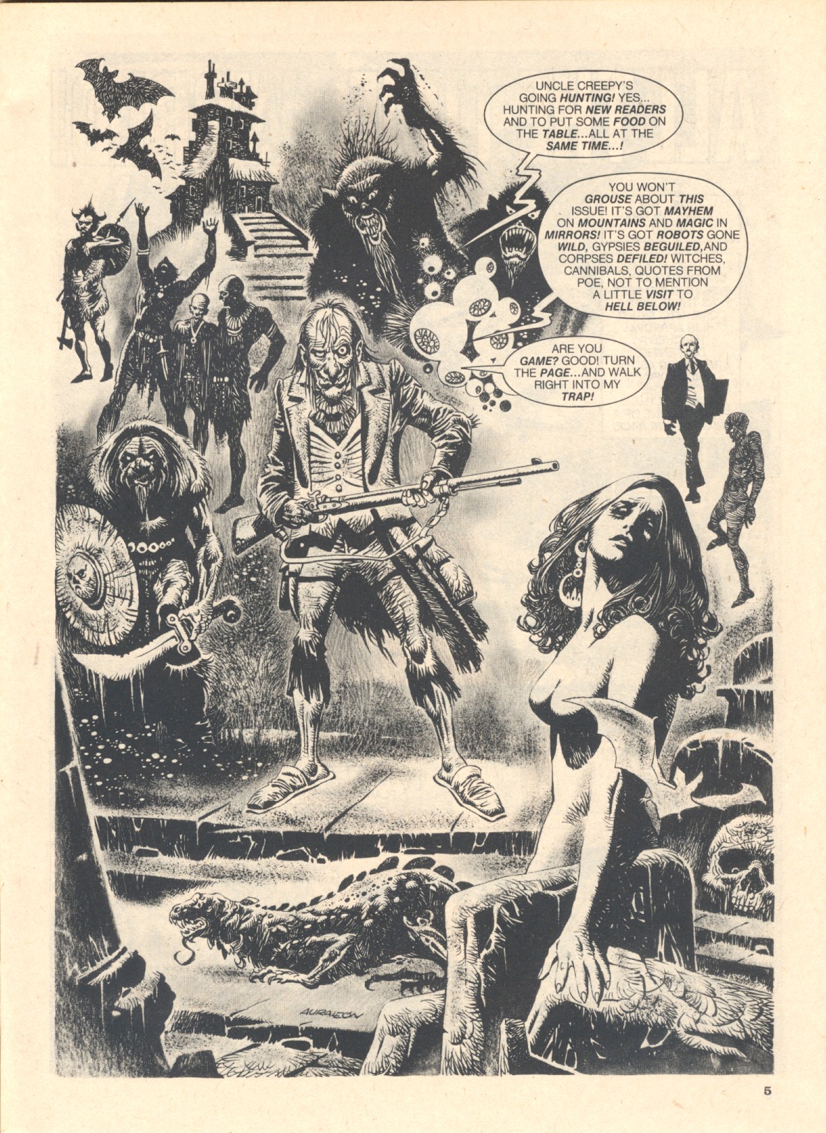 Read online Creepy (1964) comic -  Issue #136 - 5