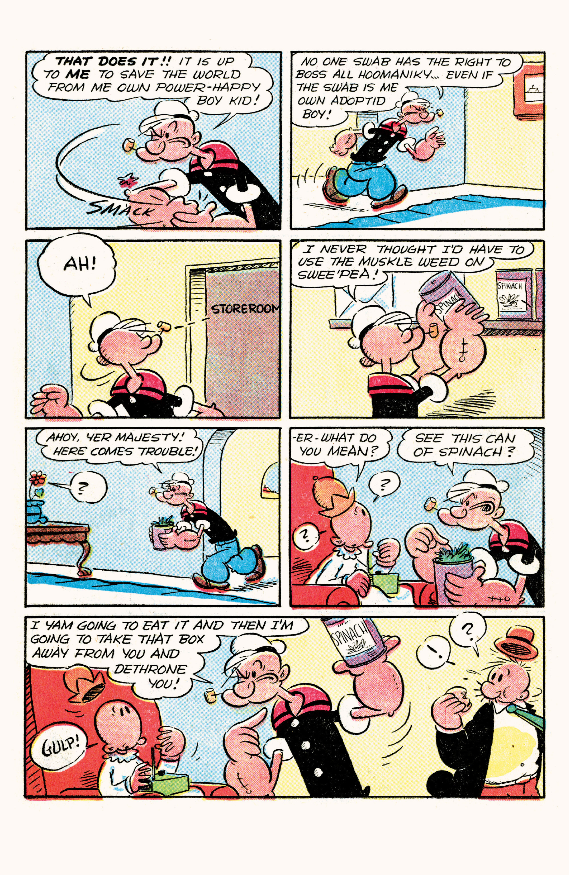Read online Classic Popeye comic -  Issue #35 - 16
