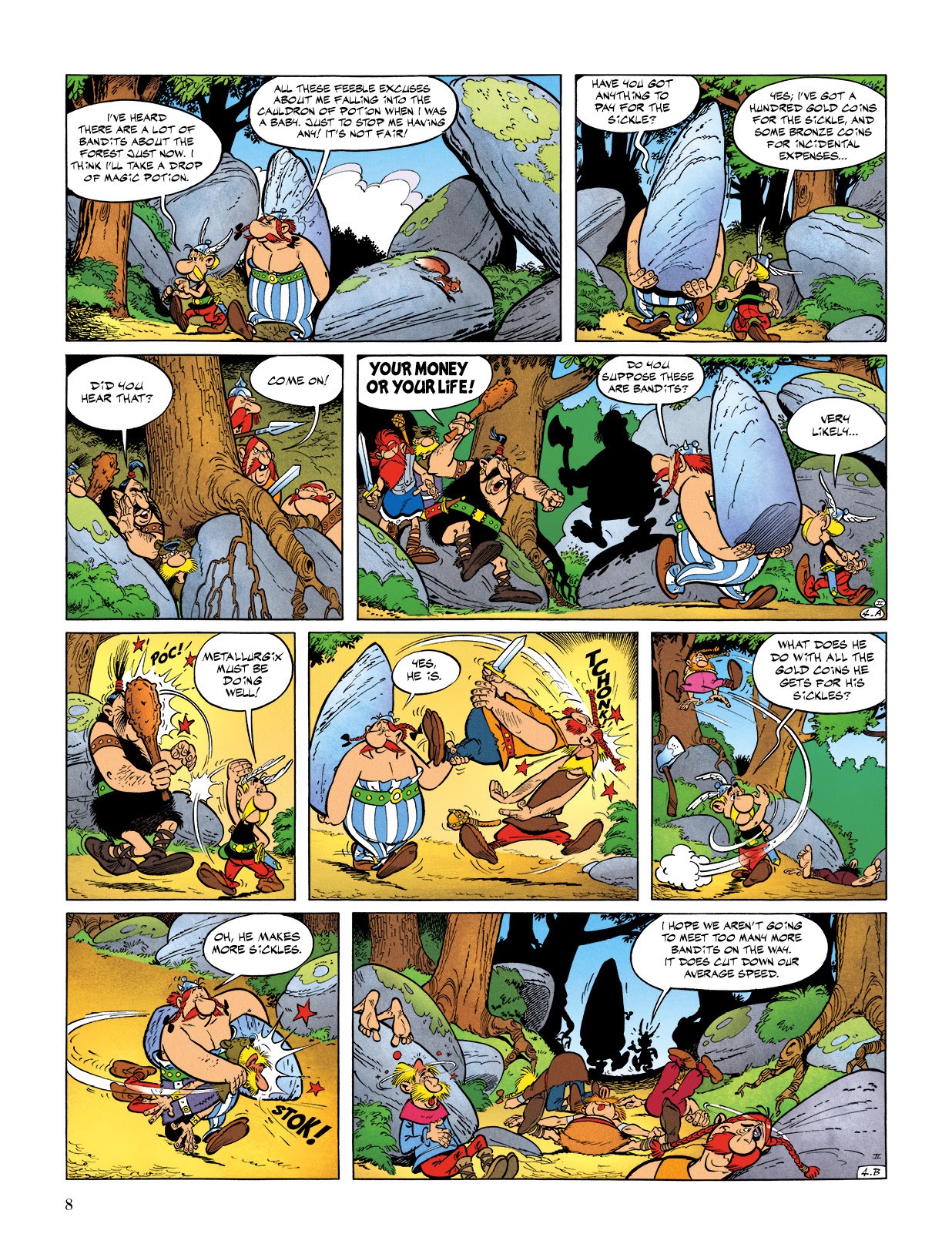 Read online Asterix comic -  Issue #2 - 9