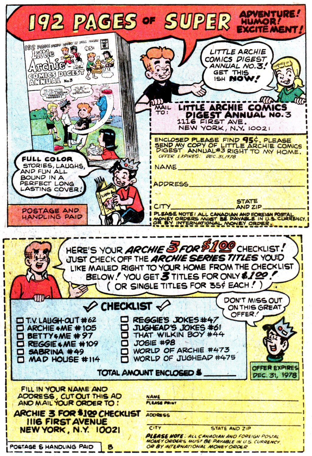 Read online Archie (1960) comic -  Issue #274 - 18