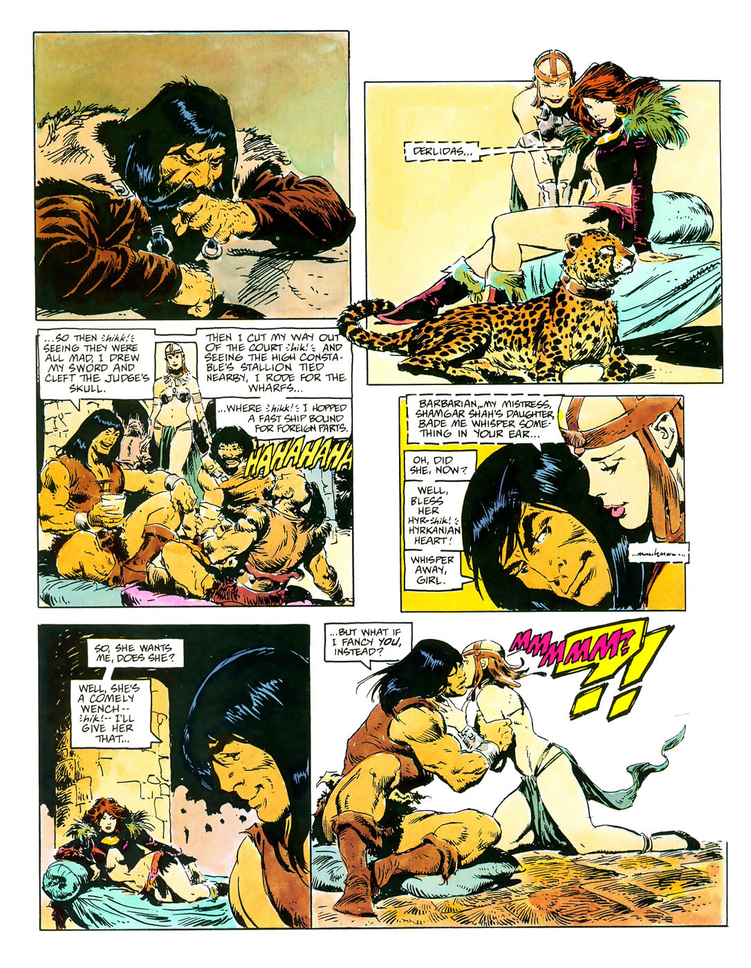 Read online Marvel Graphic Novel comic -  Issue #69 - Conan - The Rogue - 24