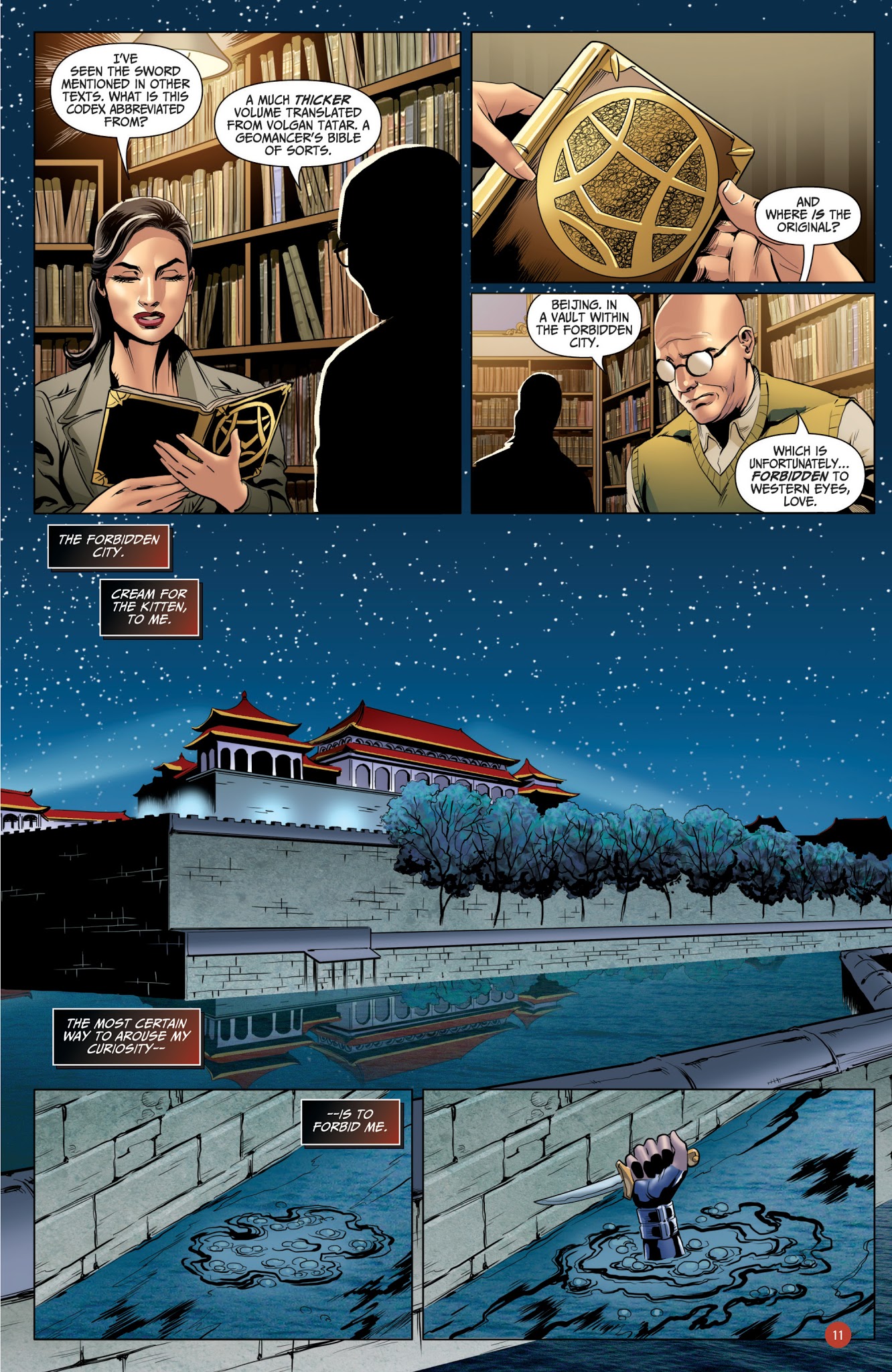 Read online Van Helsing vs. Werewolf comic -  Issue # _TPB 1 - 12