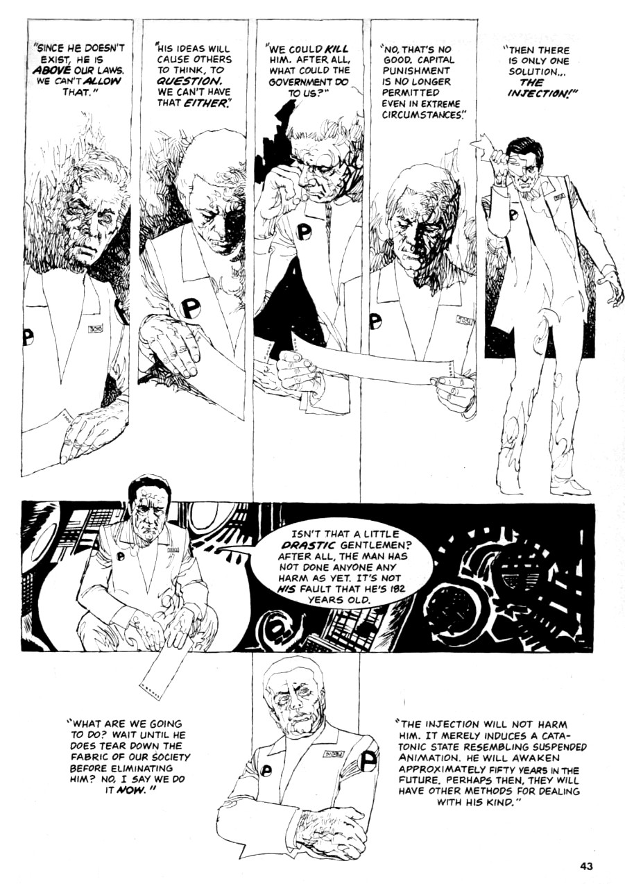 Read online Vampirella (1969) comic -  Issue #40 - 43