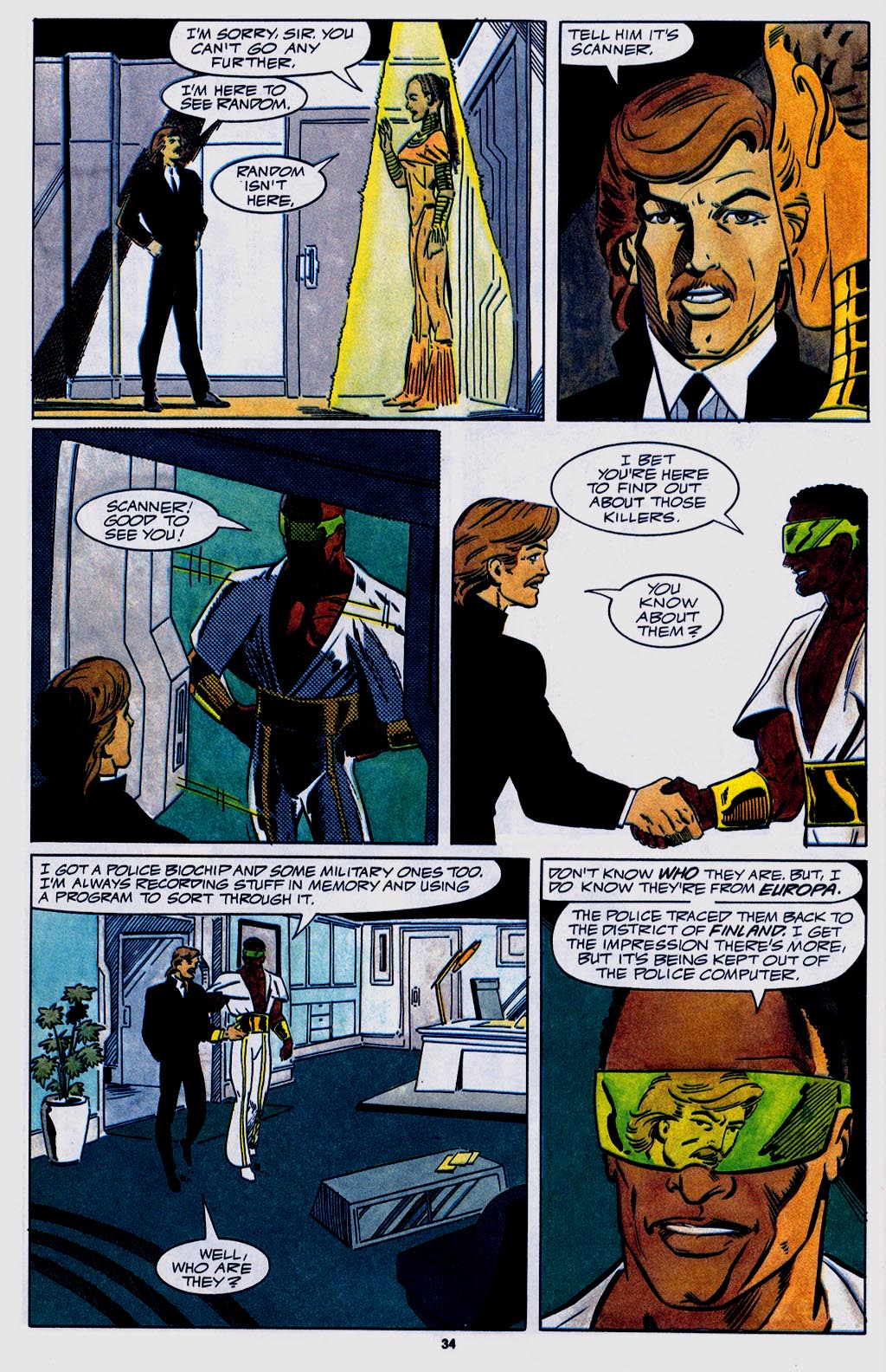 Read online Strikeforce: Morituri Electric Undertow comic -  Issue #1 - 35