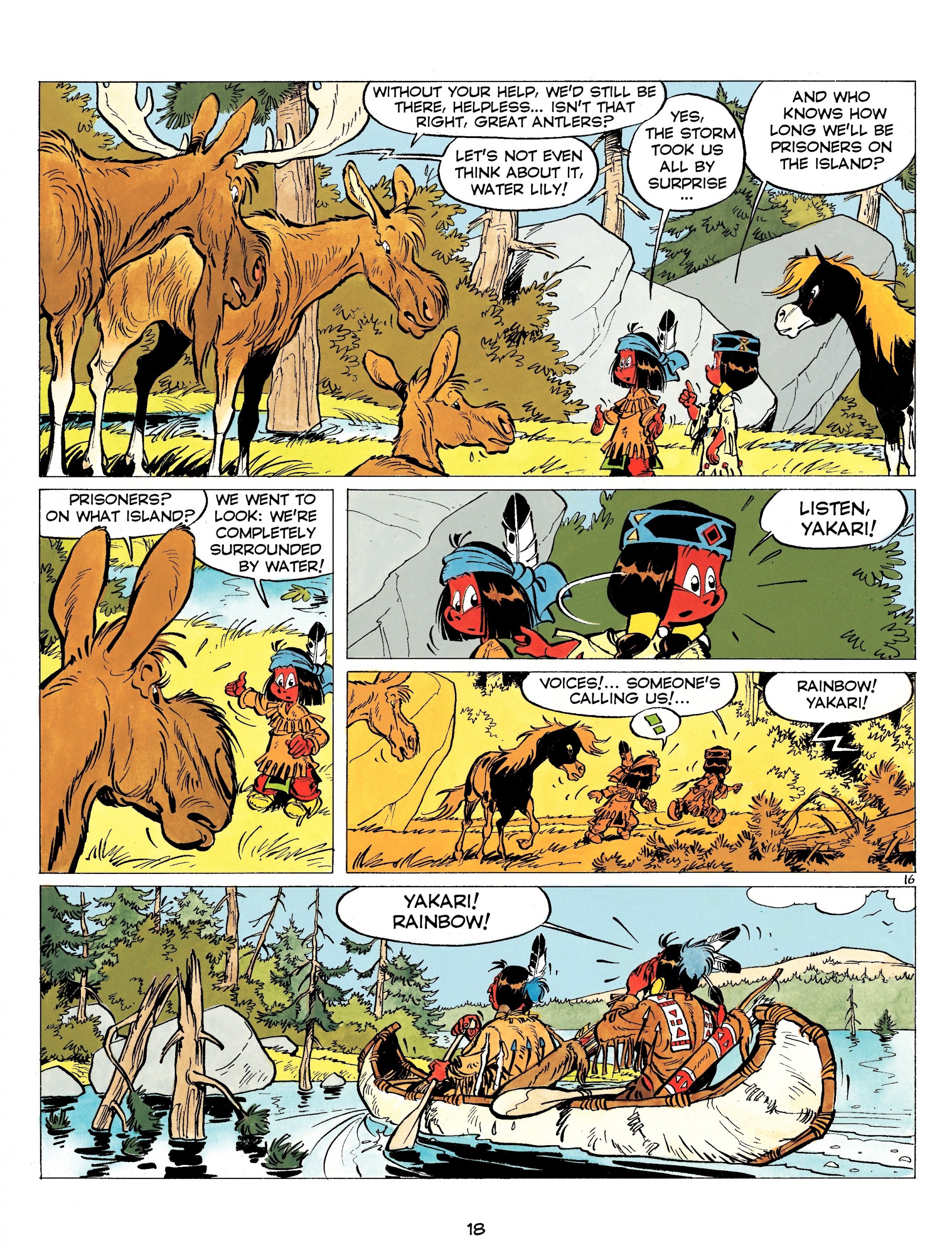 Read online Yakari comic -  Issue #7 - 18