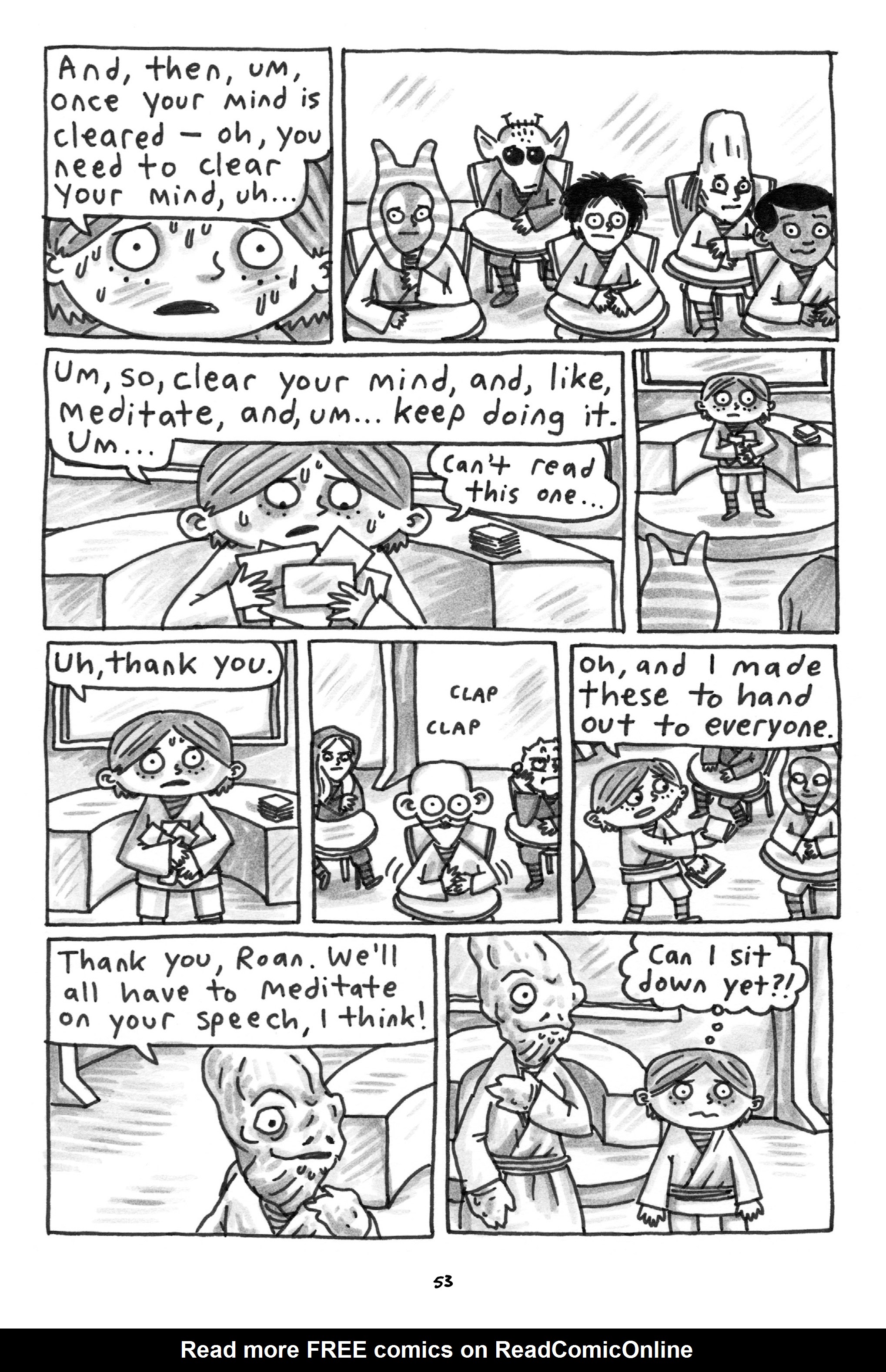 Read online Jedi Academy comic -  Issue # TPB 2 (Part 1) - 54