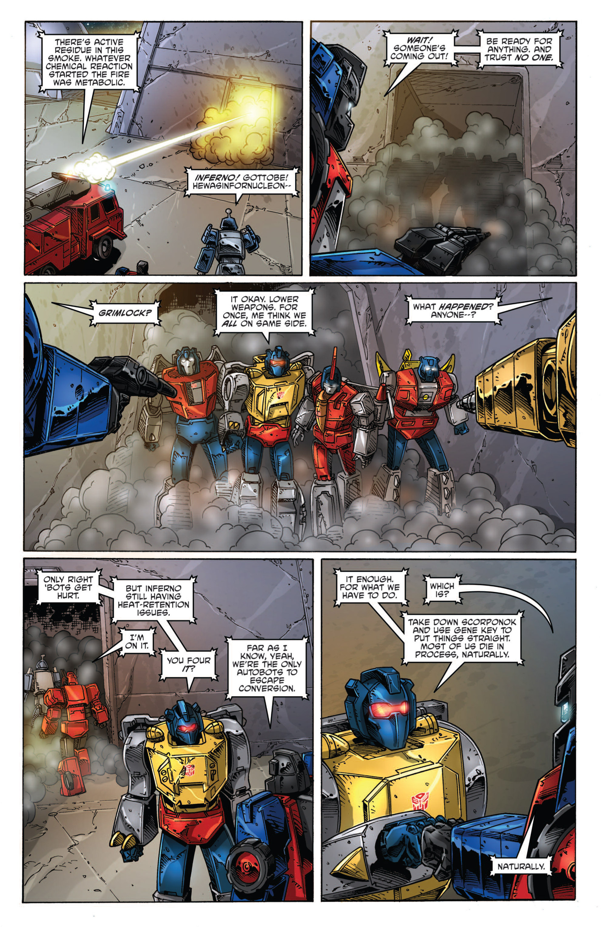 Read online The Transformers: Regeneration One comic -  Issue #89 - 24