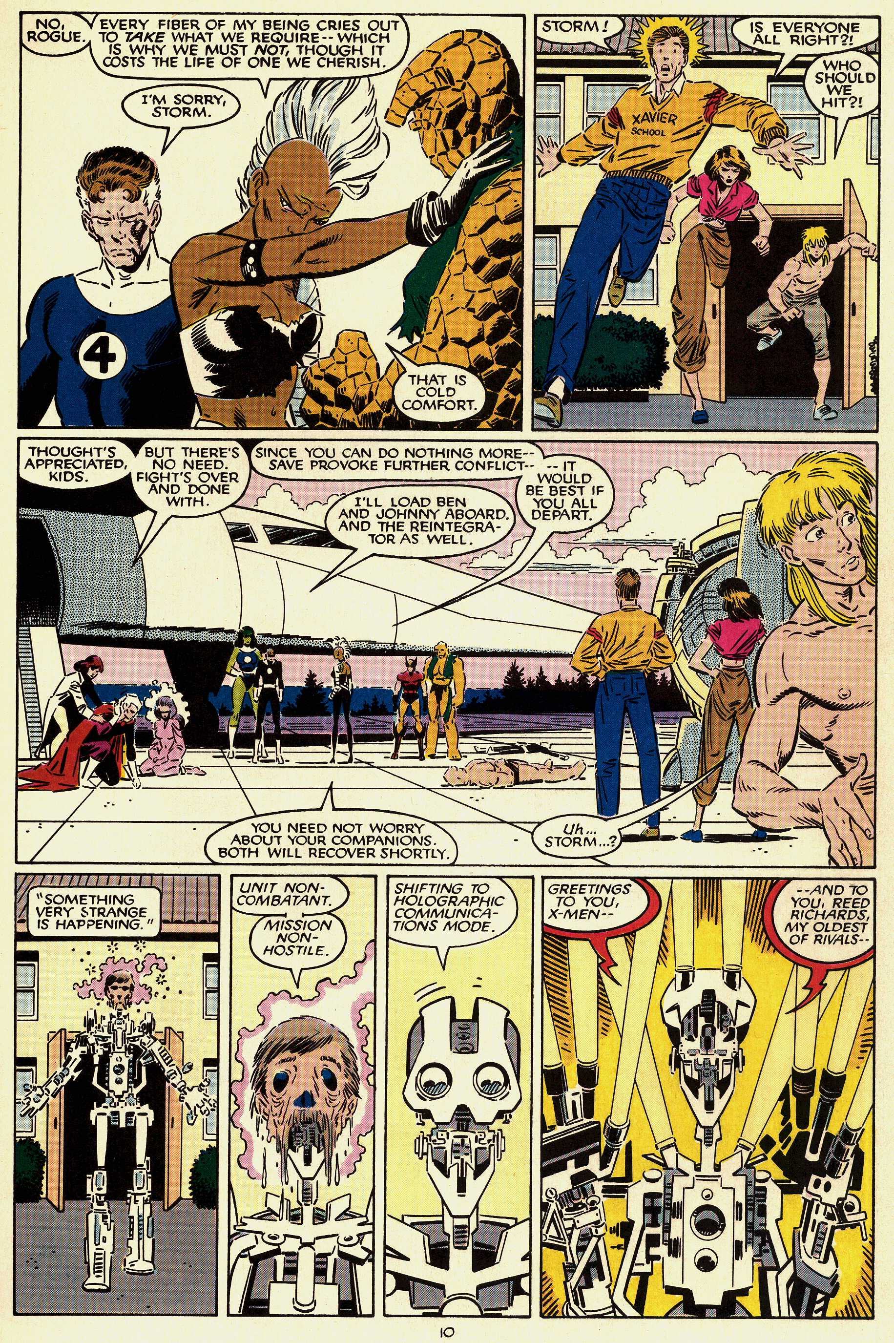 Read online Fantastic Four vs. X-Men comic -  Issue #2 - 11