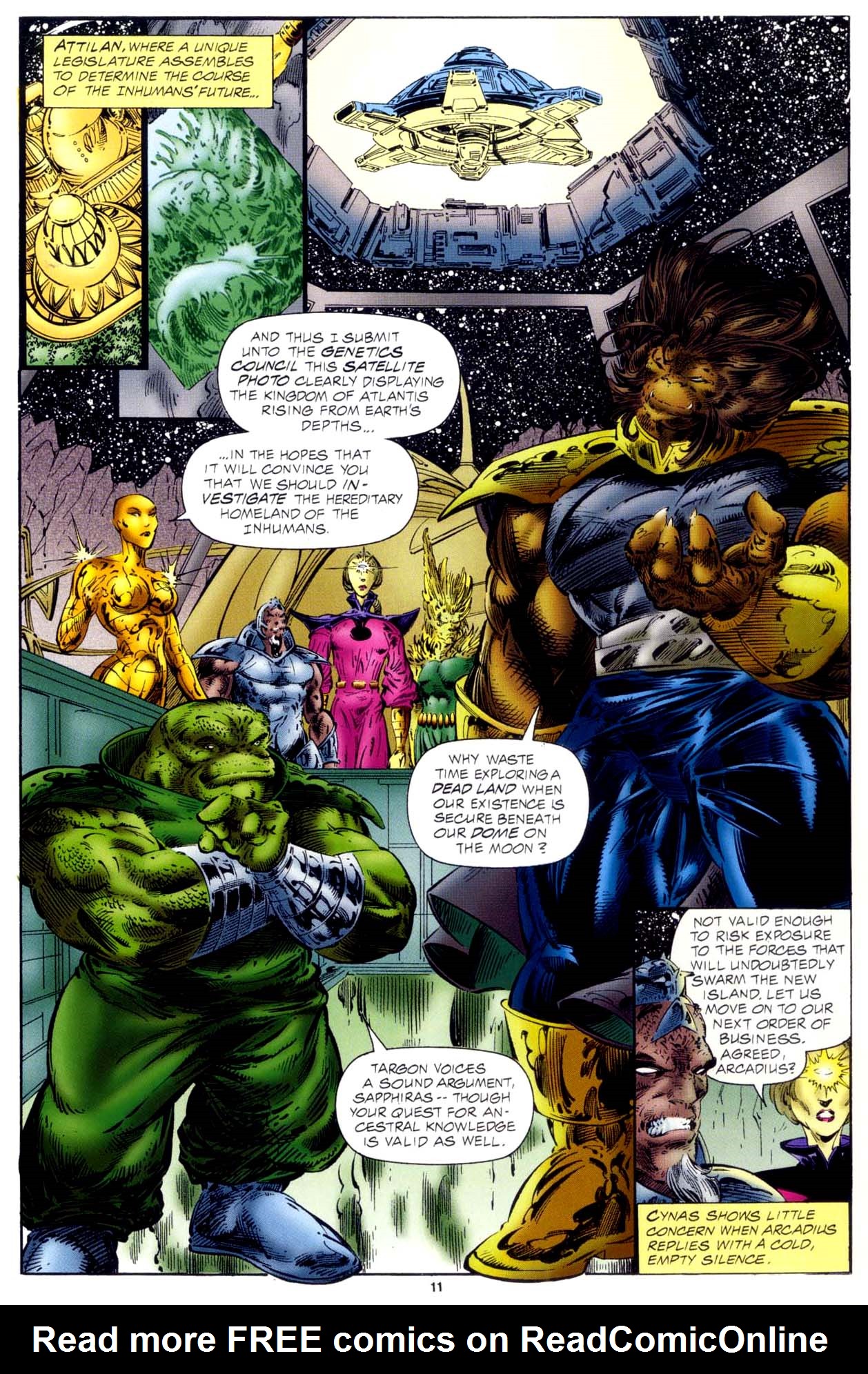 Read online Fantastic Four: Atlantis Rising comic -  Issue #1 - 11