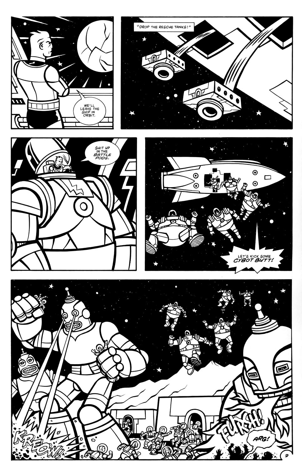 Read online Crash Metro and The Star Squad comic -  Issue # Full - 11