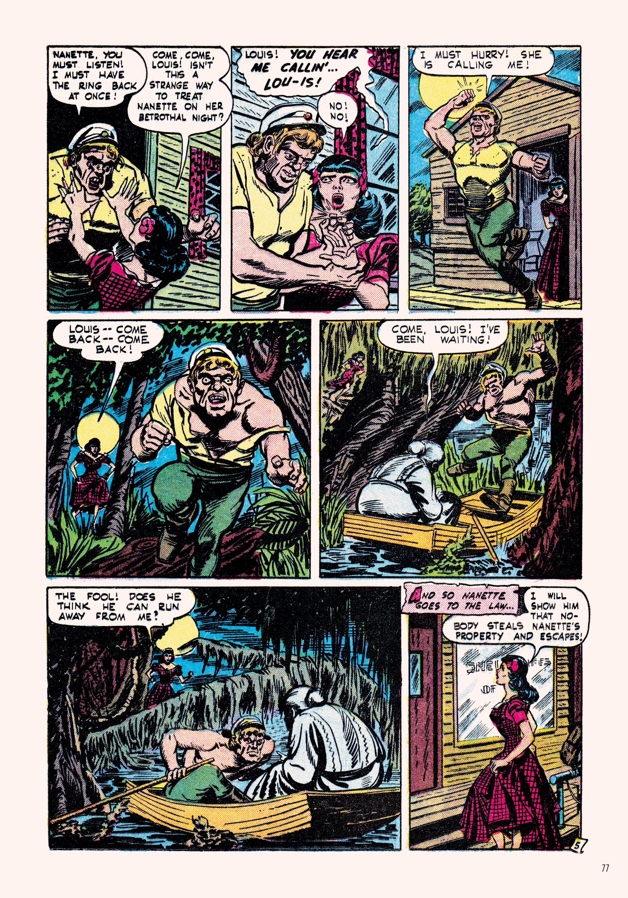 Read online Classic Monsters of Pre-Code Horror Comics: Swamp Monsters comic -  Issue # TPB - 77